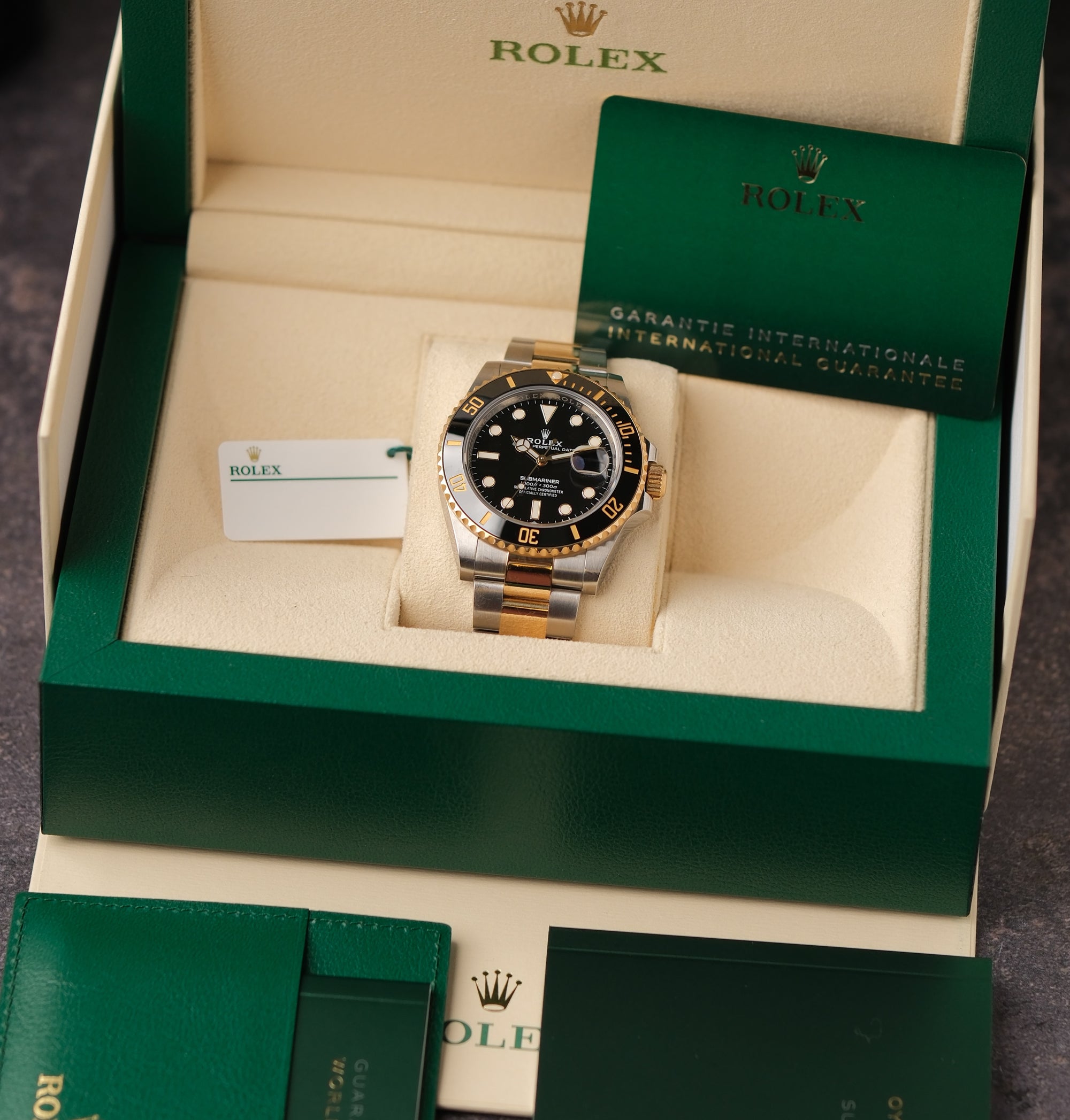Rolex Submariner Date 41mm Two-Tone Yellow Gold &amp; Steel Ref. 126613LN – Full Set 2022