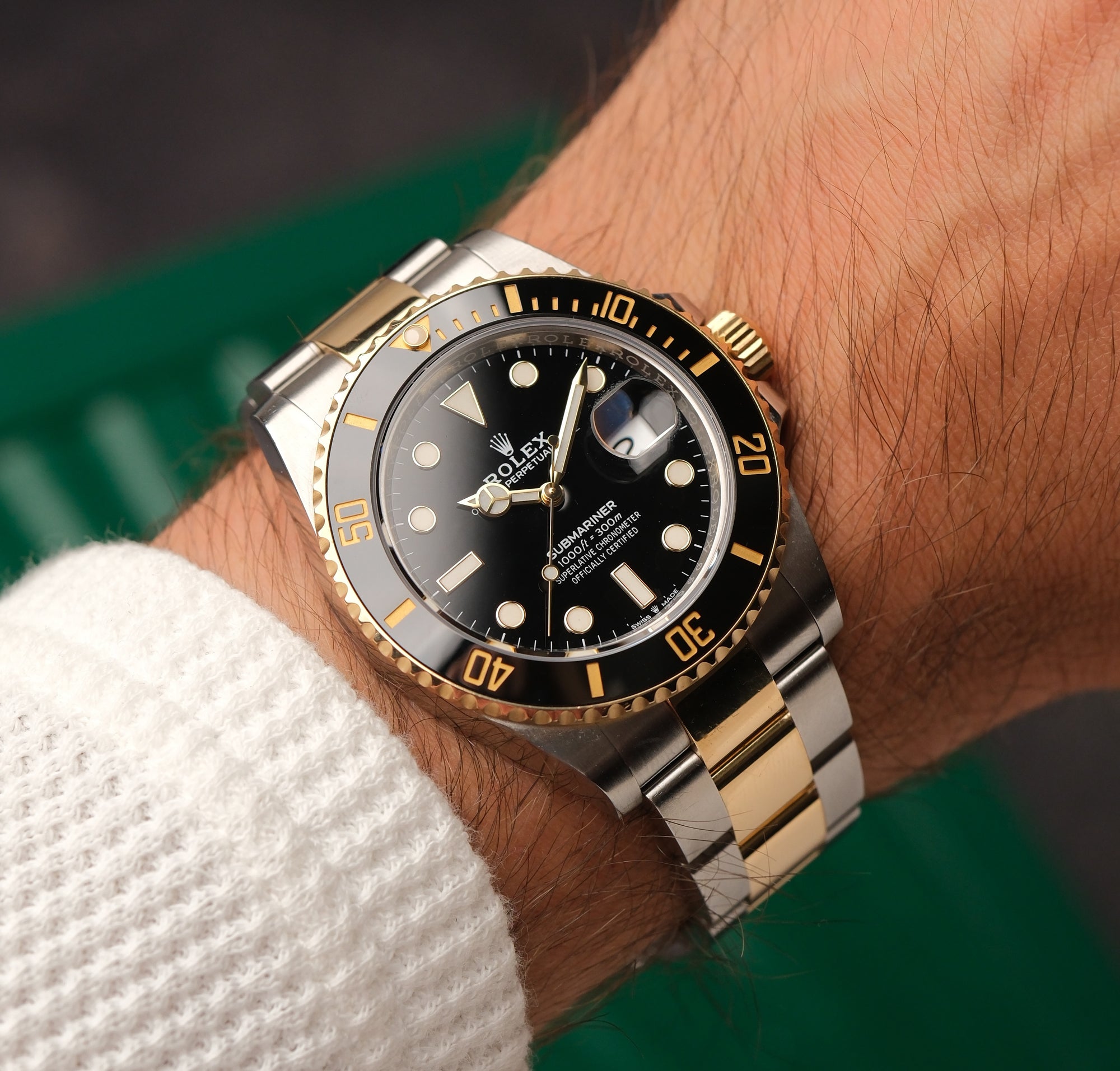 Rolex Submariner Date 41mm Two-Tone Yellow Gold &amp; Steel Ref. 126613LN – Full Set 2022