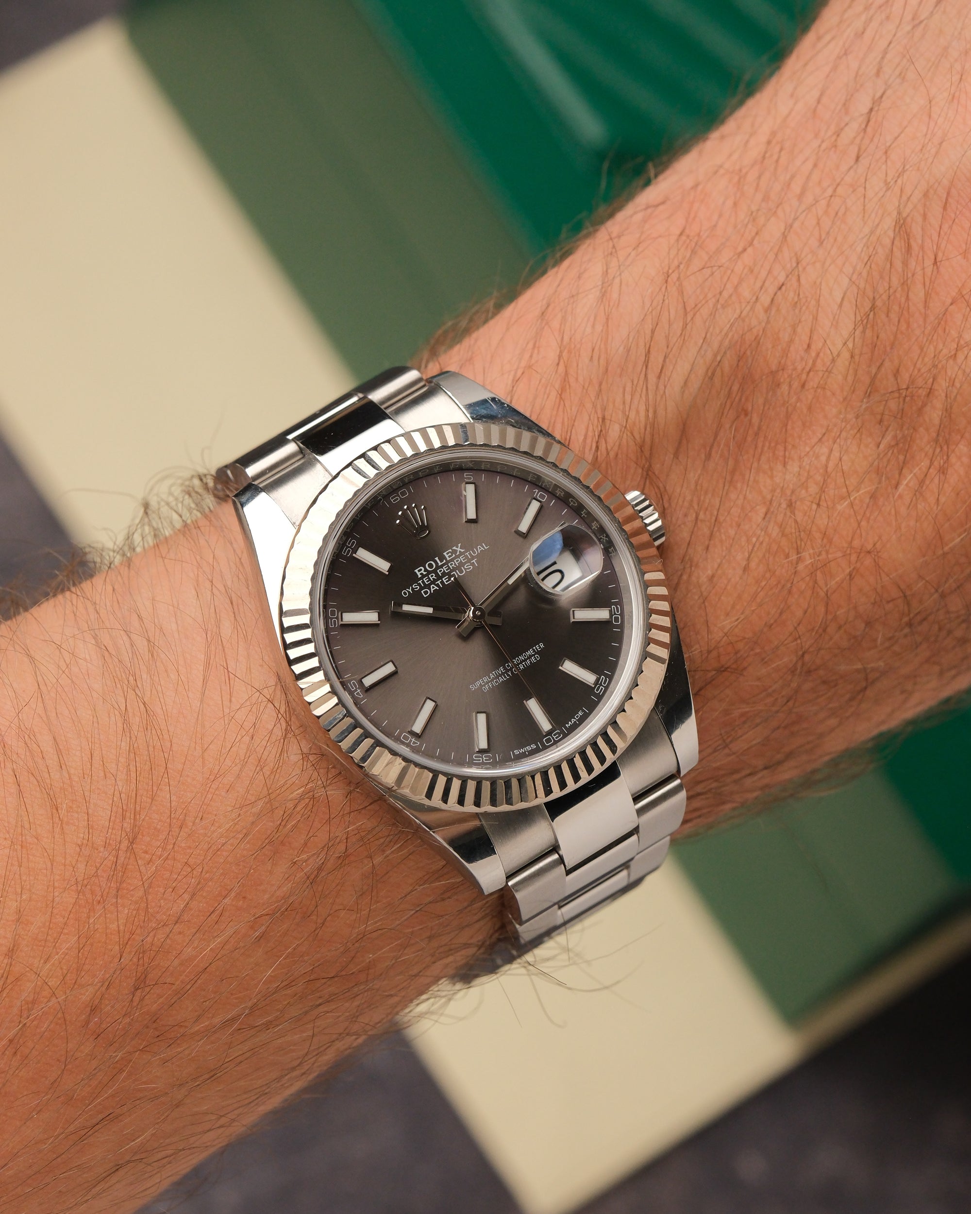 Rolex Datejust 126334 - 41mm -  Rhodium dial - full set 2019