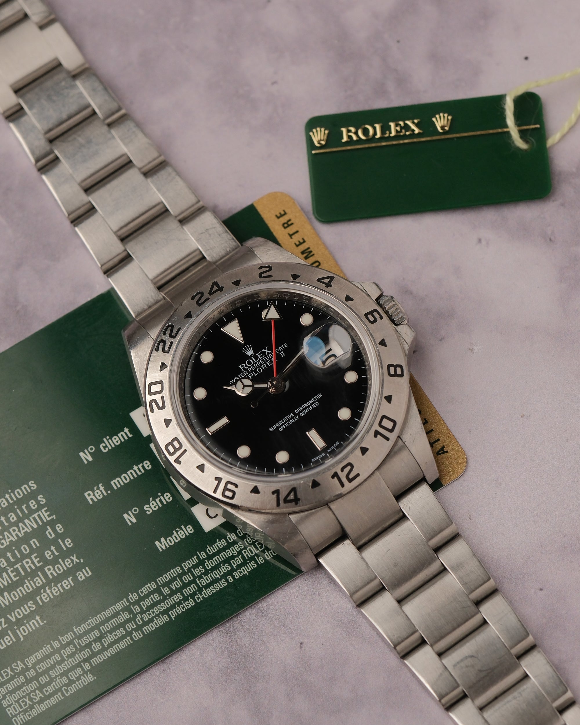 Rolex Explorer II 16570 - 2011 - unpolished