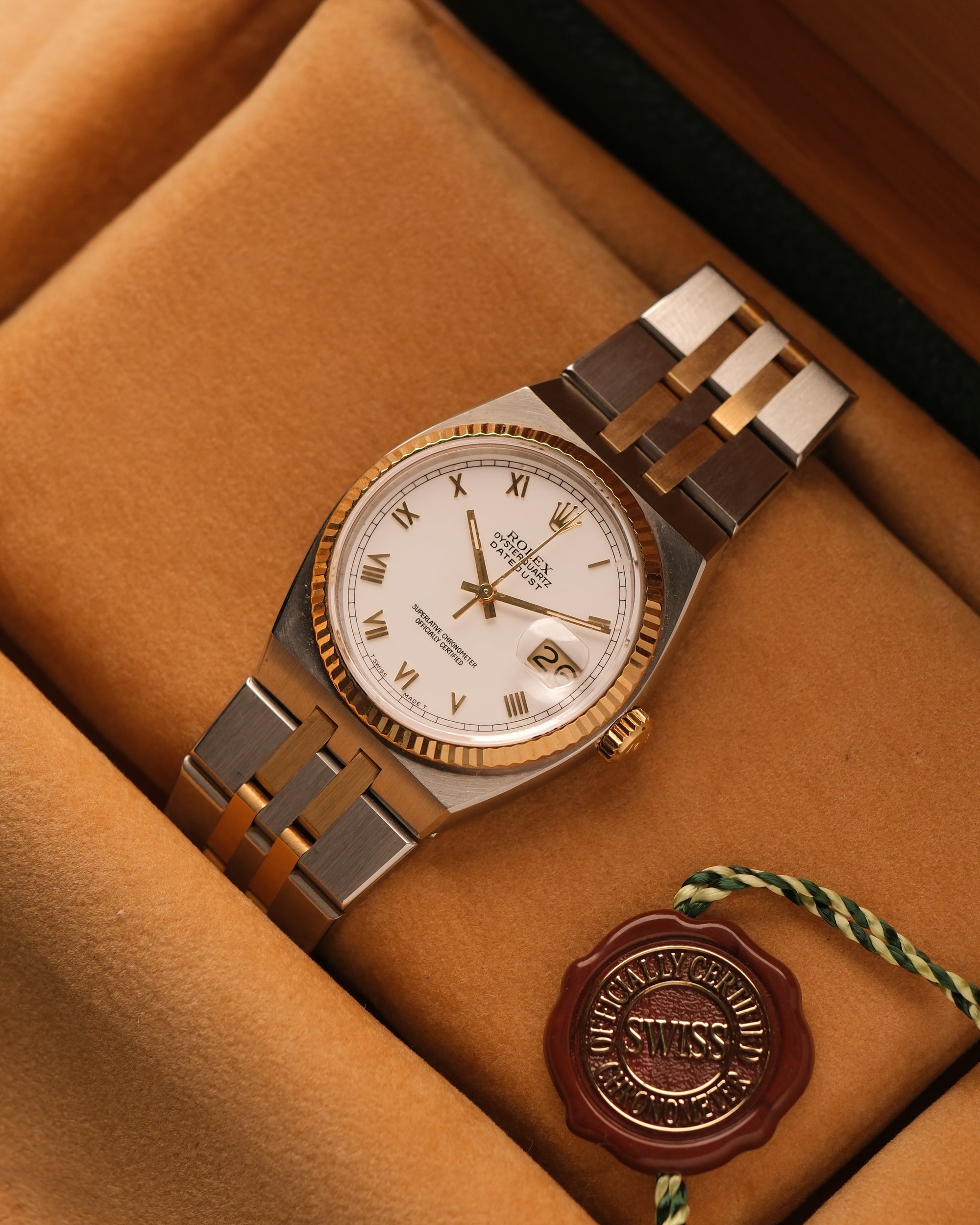 Rolex Datejust Oysterquartz - full set - 1991 - mint