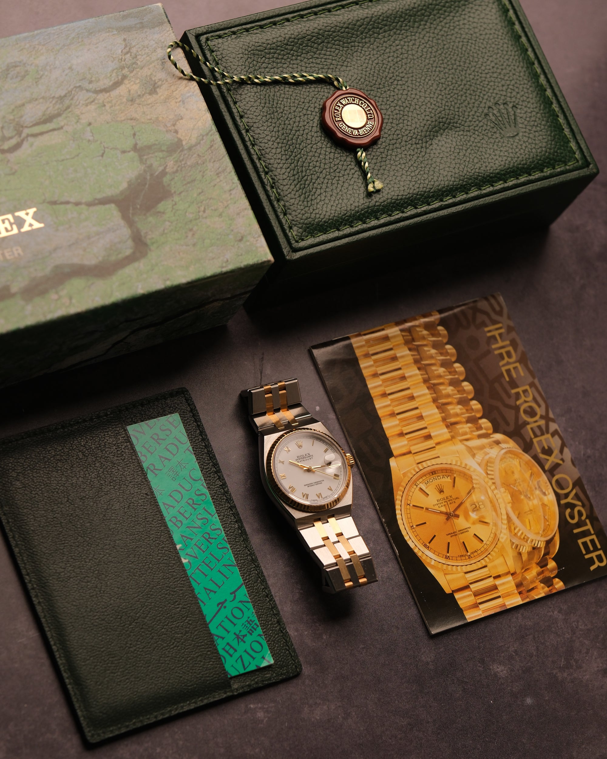 Rolex Datejust Oysterquartz - full set - 1991 - mint