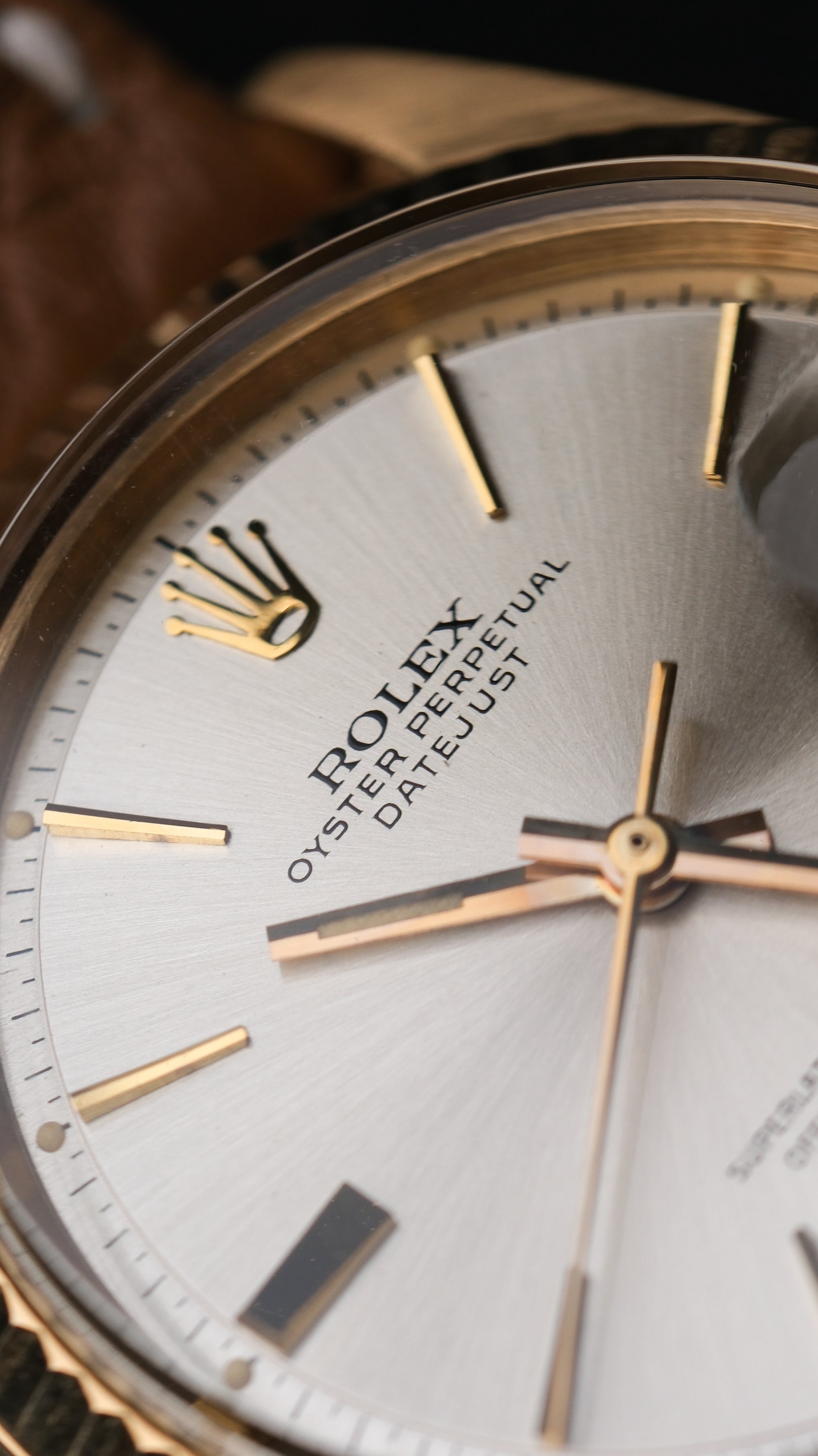 Rolex Datejust 1601 – 1966 – 18k Yellow Gold “Doorstop” Dial