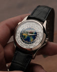 Patek Philippe World Time Cloisonné Enamel 18k White Gold Ref. 5131G
