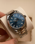 Omega Seamaster Aqua Terra 150M 41mm Blue Teak Dial Ref. 220.10.41.21.03.004 – Full Set