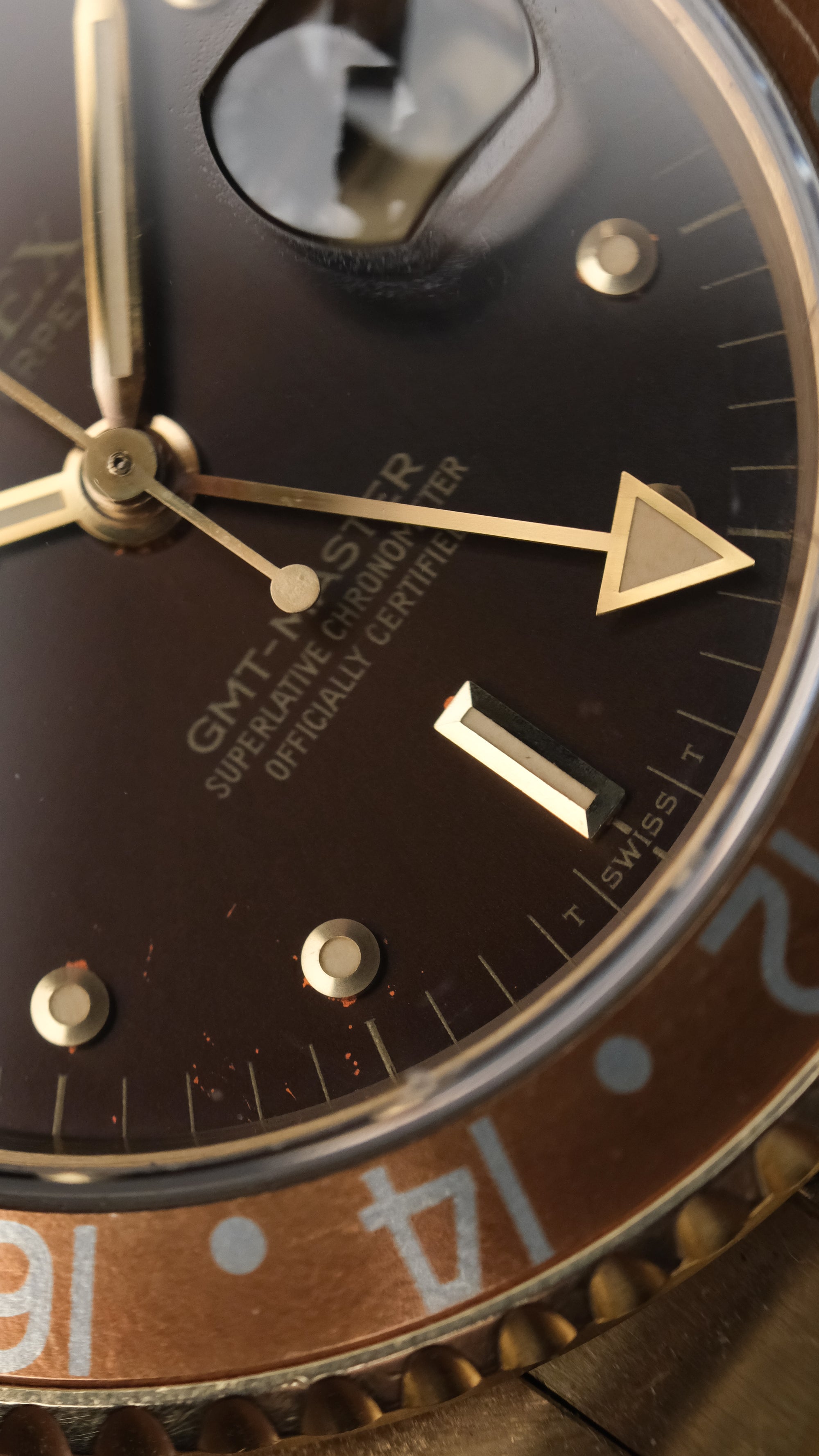 Rolex GMT-Master Rare unpolished - 1984 - Tigereye