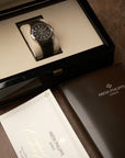 Patek Philippe Calatrava 18k White Gold Charcoal Dial Ref. 5226G-001