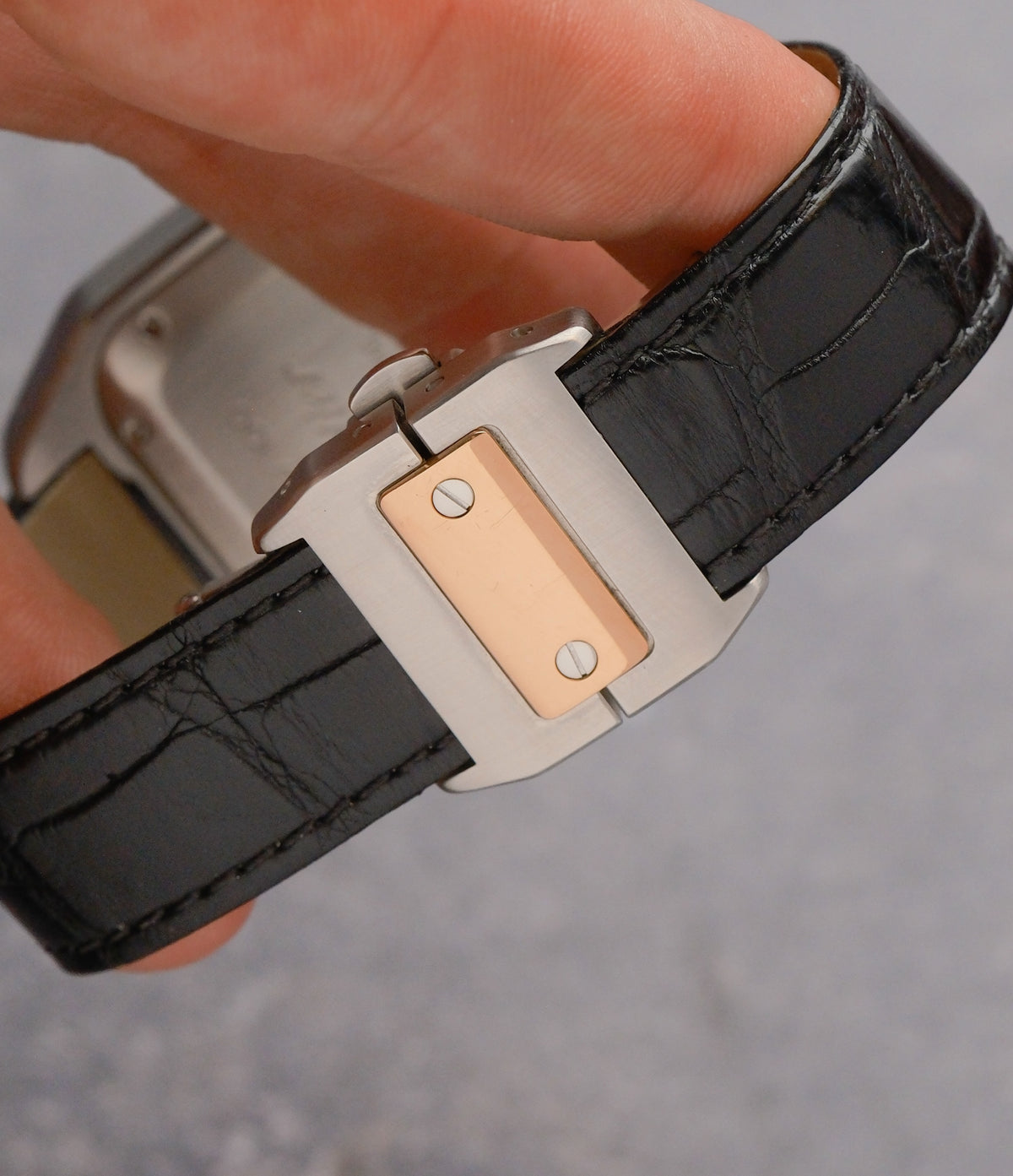 Cartier Santos 100 XL Automatic Steel &amp; Rose Gold | Full Set | 2014