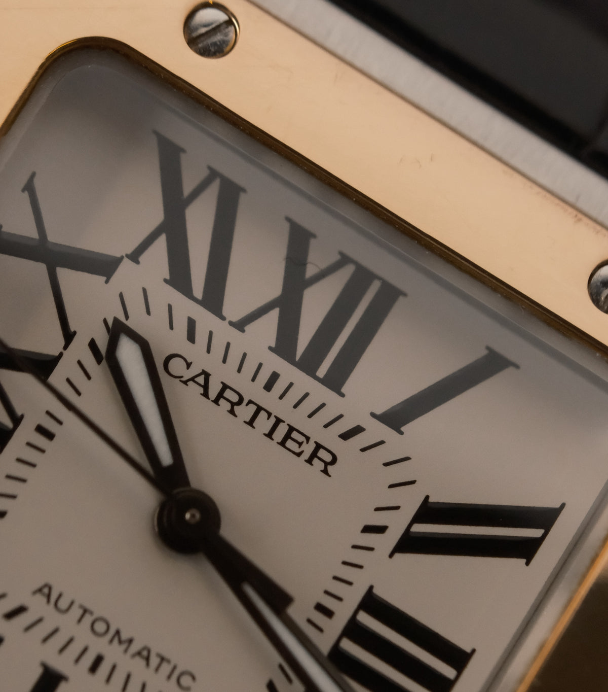 Cartier Santos 100 XL Automatic Steel &amp; Rose Gold | Full Set | 2014