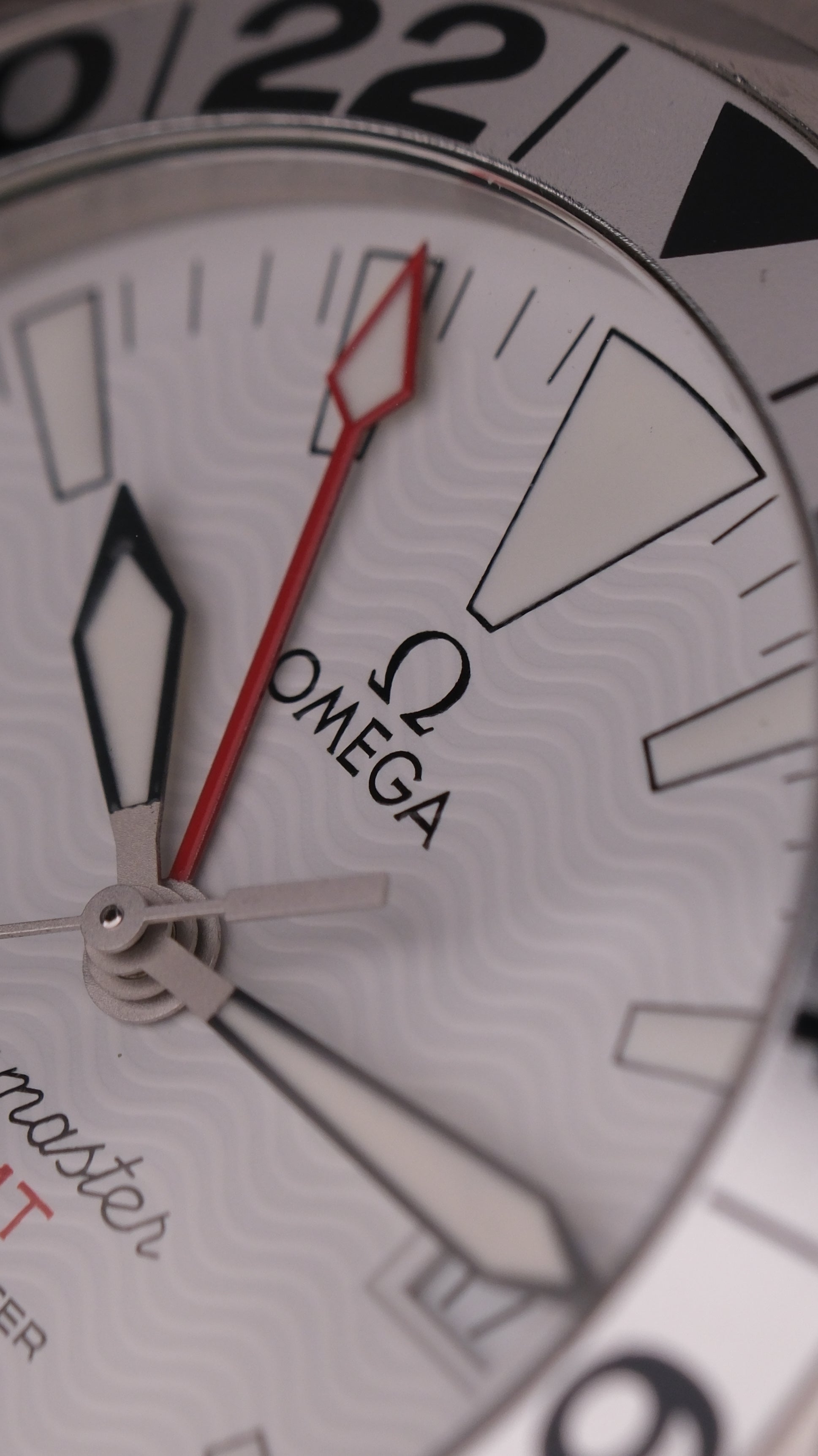 Omega Seamaster Diver 300 M Gmt Great White / Box / recent service