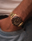 Rolex GMT-Master 1675/8 1969 / nipple mat dial / rivet