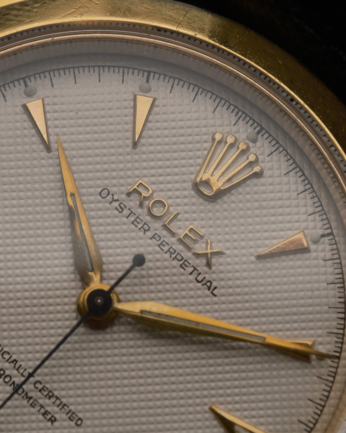 Rolex Oyster Perpetual Chronometer Ref. 6564 (Believed) Honeycomb | fresh rolex service