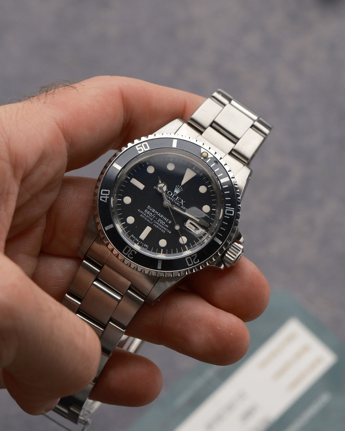 Rolex Submariner 1680 - MK1 - 1979