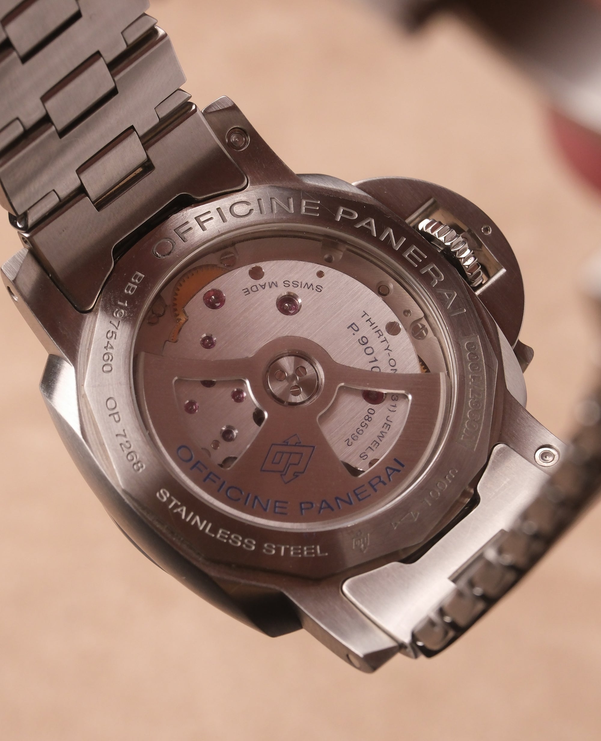 Panerai Luminor Marina Automatic Blue Great condition / automatic / PAM 01028