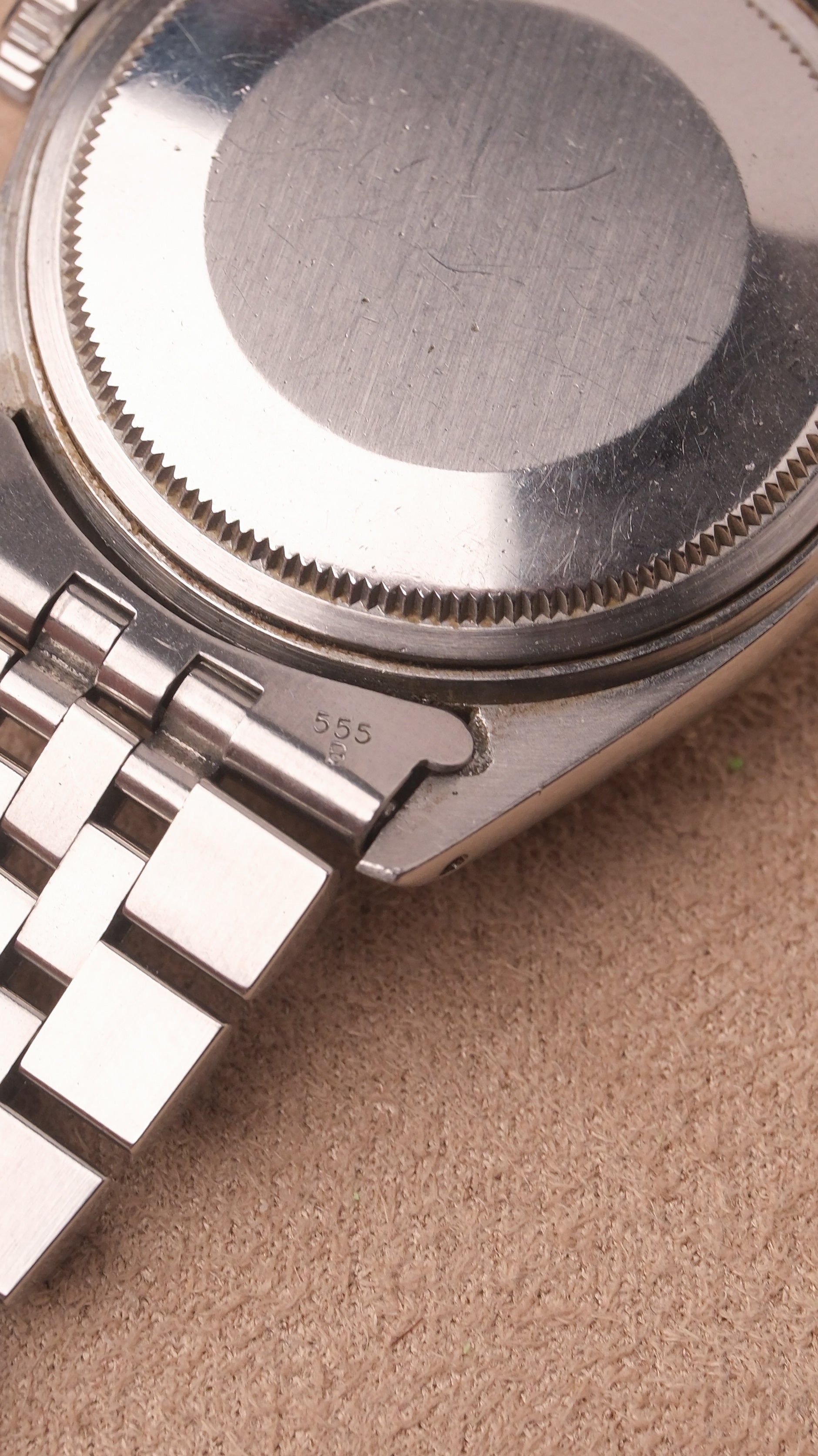 Rolex Datejust 36 Rare Sketch / Linen dial with stunning patina 16014