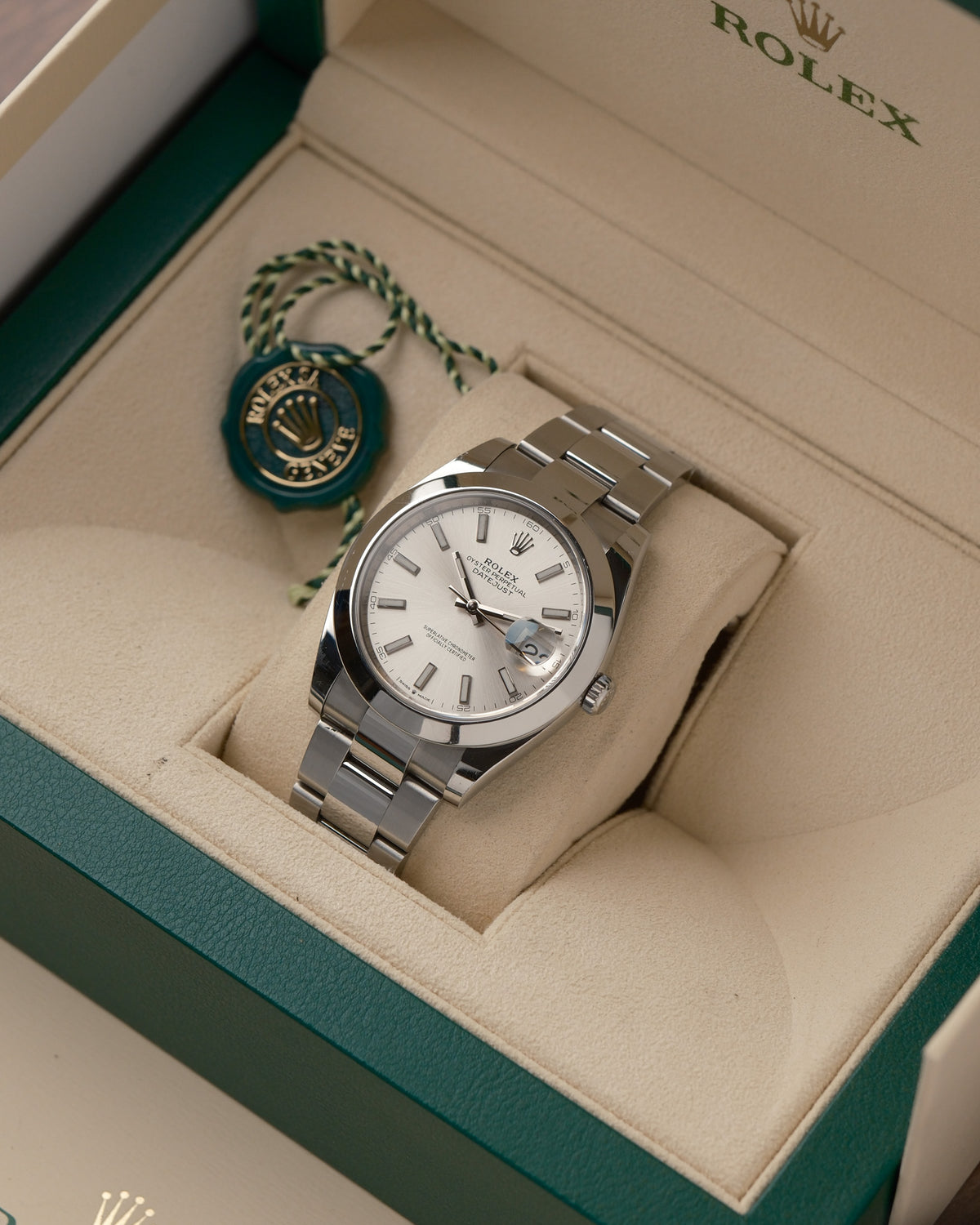 Rolex OP Datejust 126300 - 41MM - silver dial - 2020