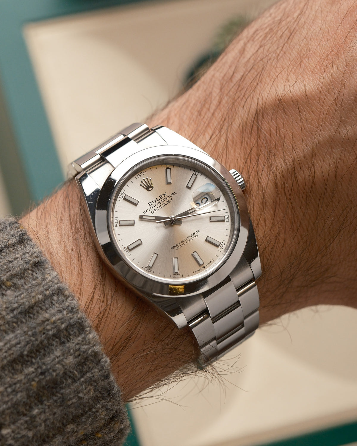 Rolex OP Datejust 126300 - 41MM - silver dial - 2020