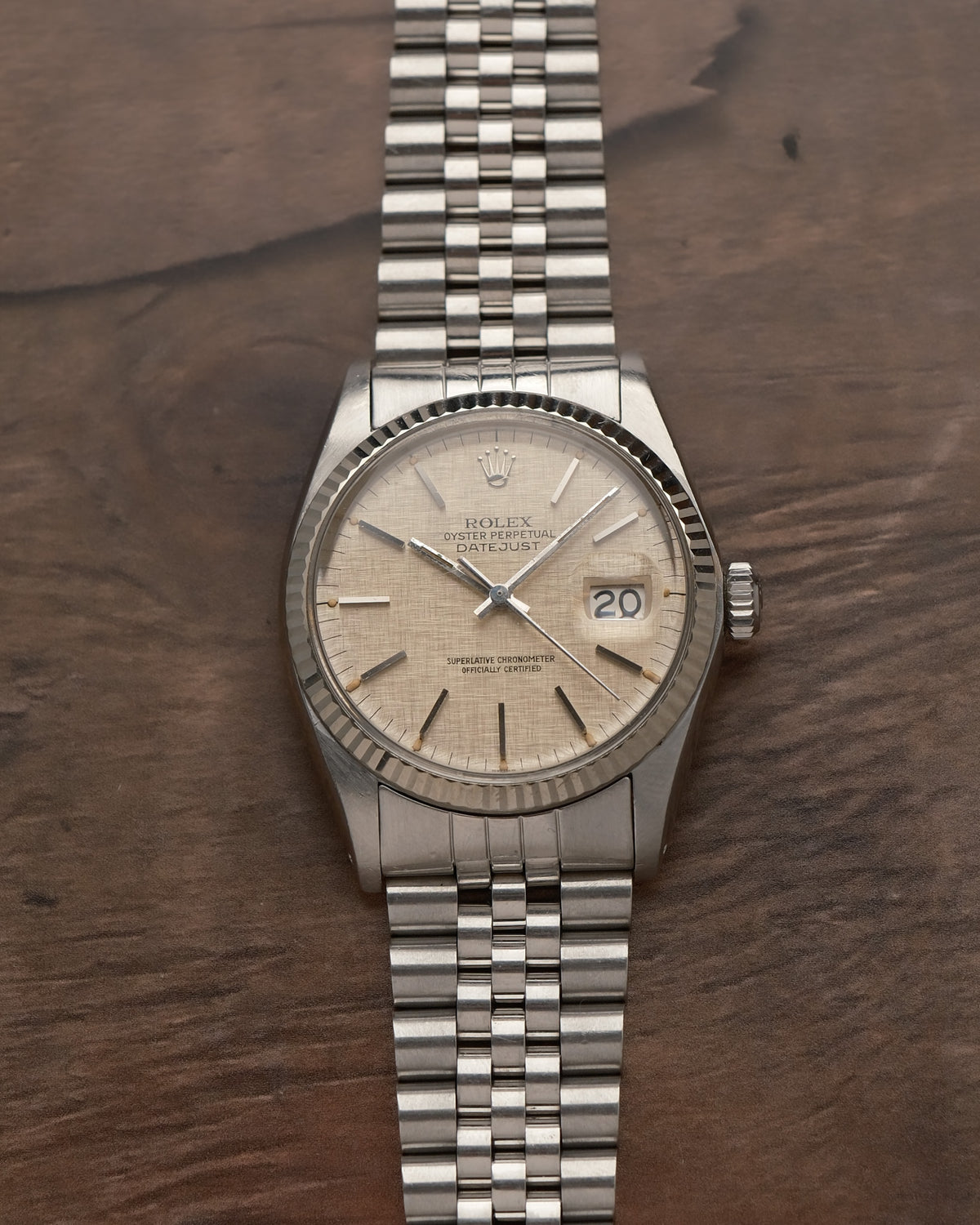 Rolex Datejust 16234 Linen Dial | Jubilee | 1995 VAT RECLAMABLE