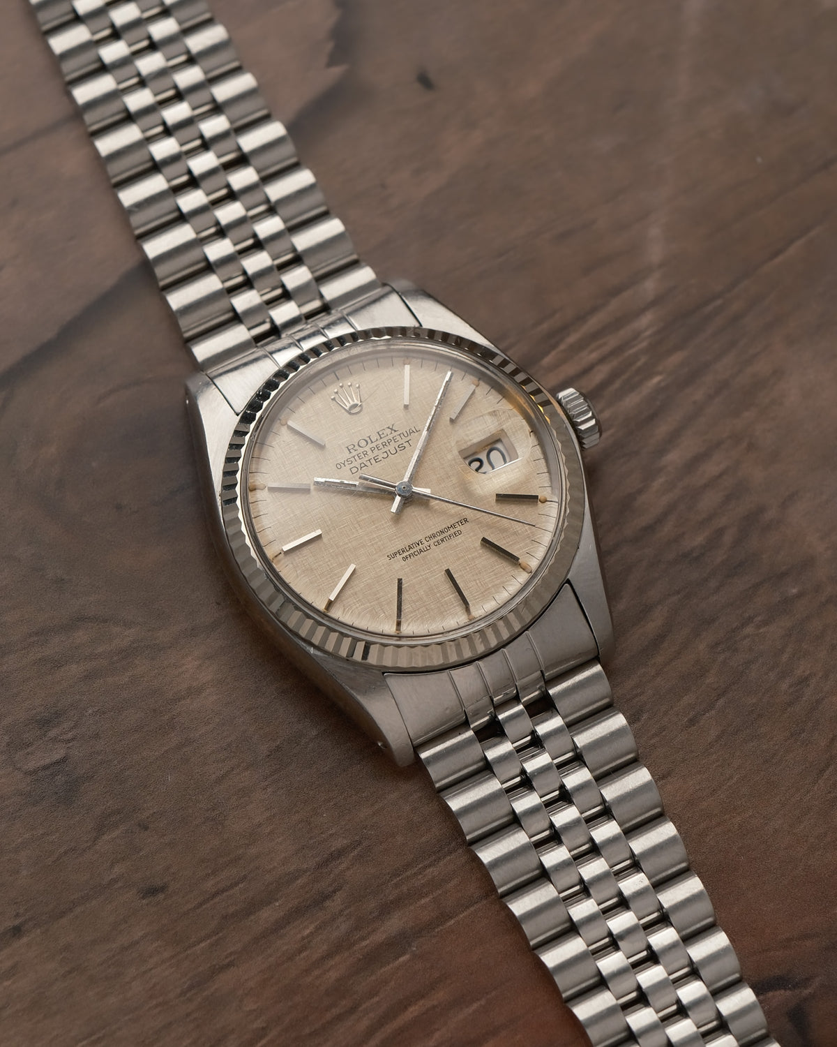 Rolex Datejust 16234 Linen Dial | Jubilee | 1995 VAT RECLAMABLE