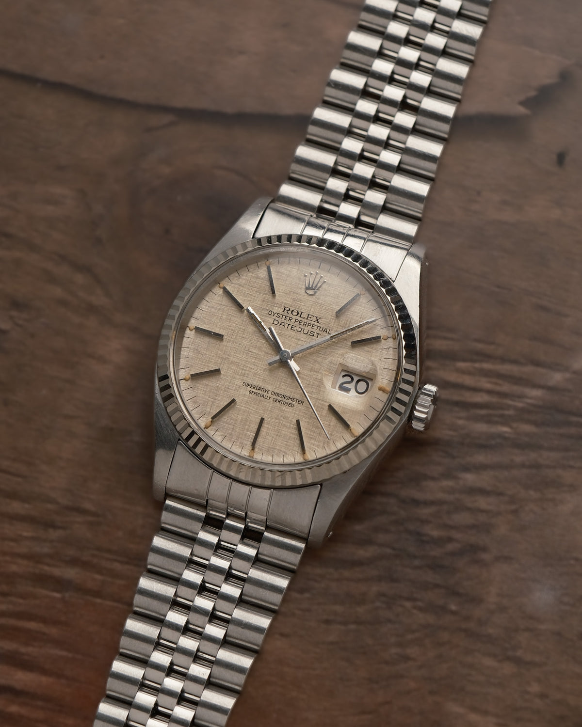 Rolex Datejust 16234 Linen Dial | Jubilee | 1995 VAT RECLAMABLE