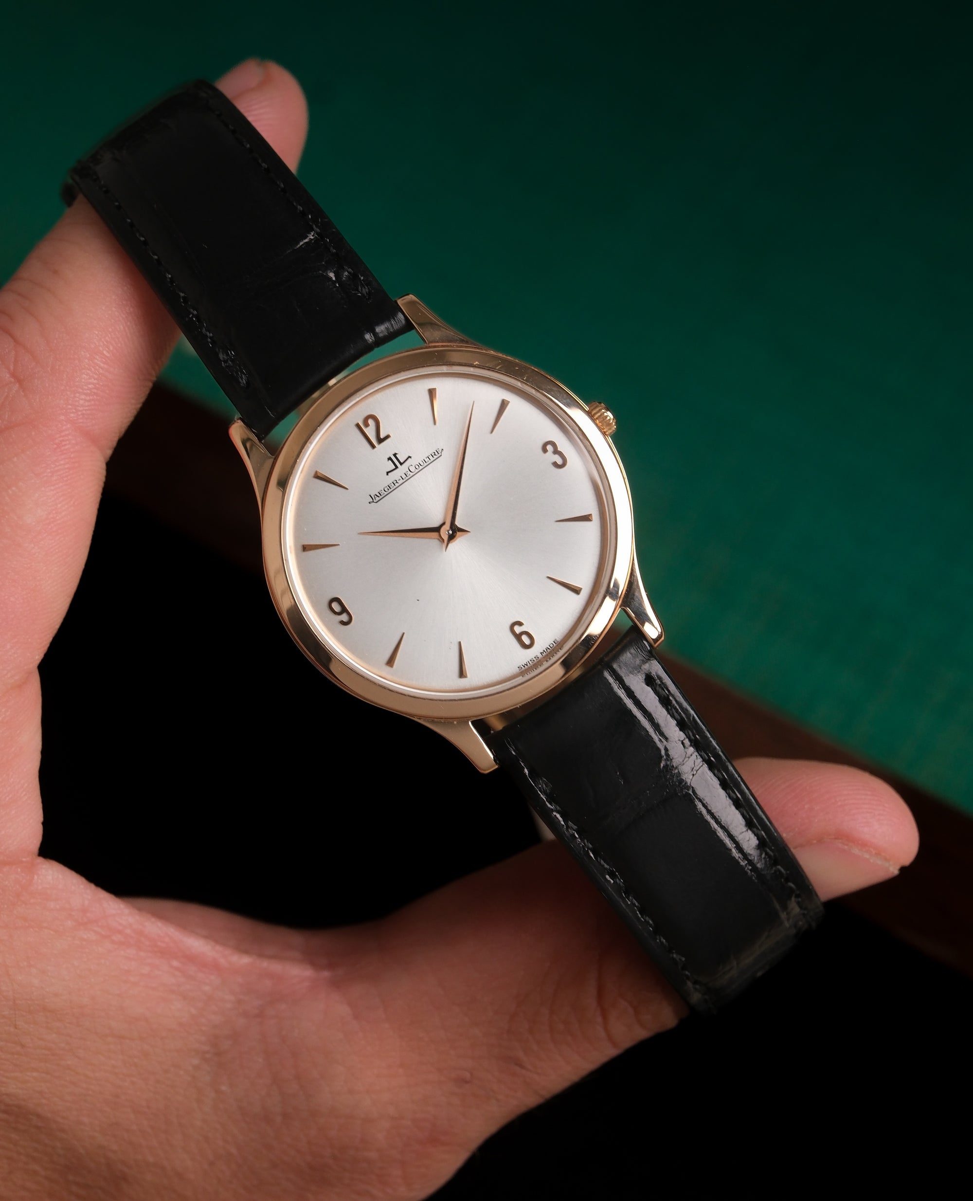 Jaeger-LeCoultre Master Ultra Thin with papers (no box) - minty