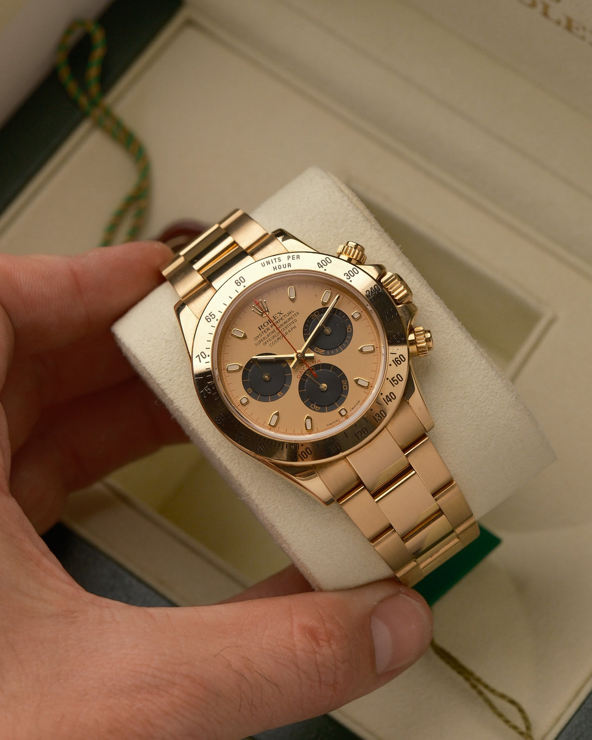 Rolex Daytona 116528 'Paul Newman' Dial – Full Set – 2002