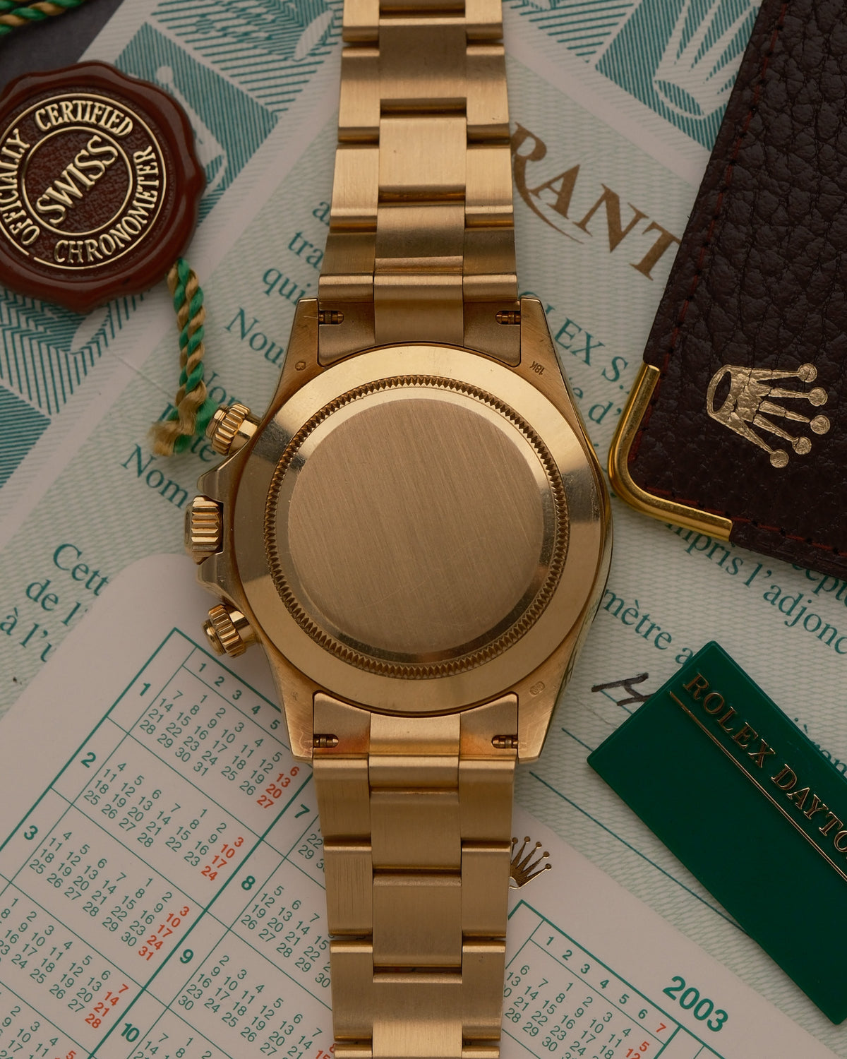 Rolex Daytona 116528 'Paul Newman' Dial – Full Set – 2002