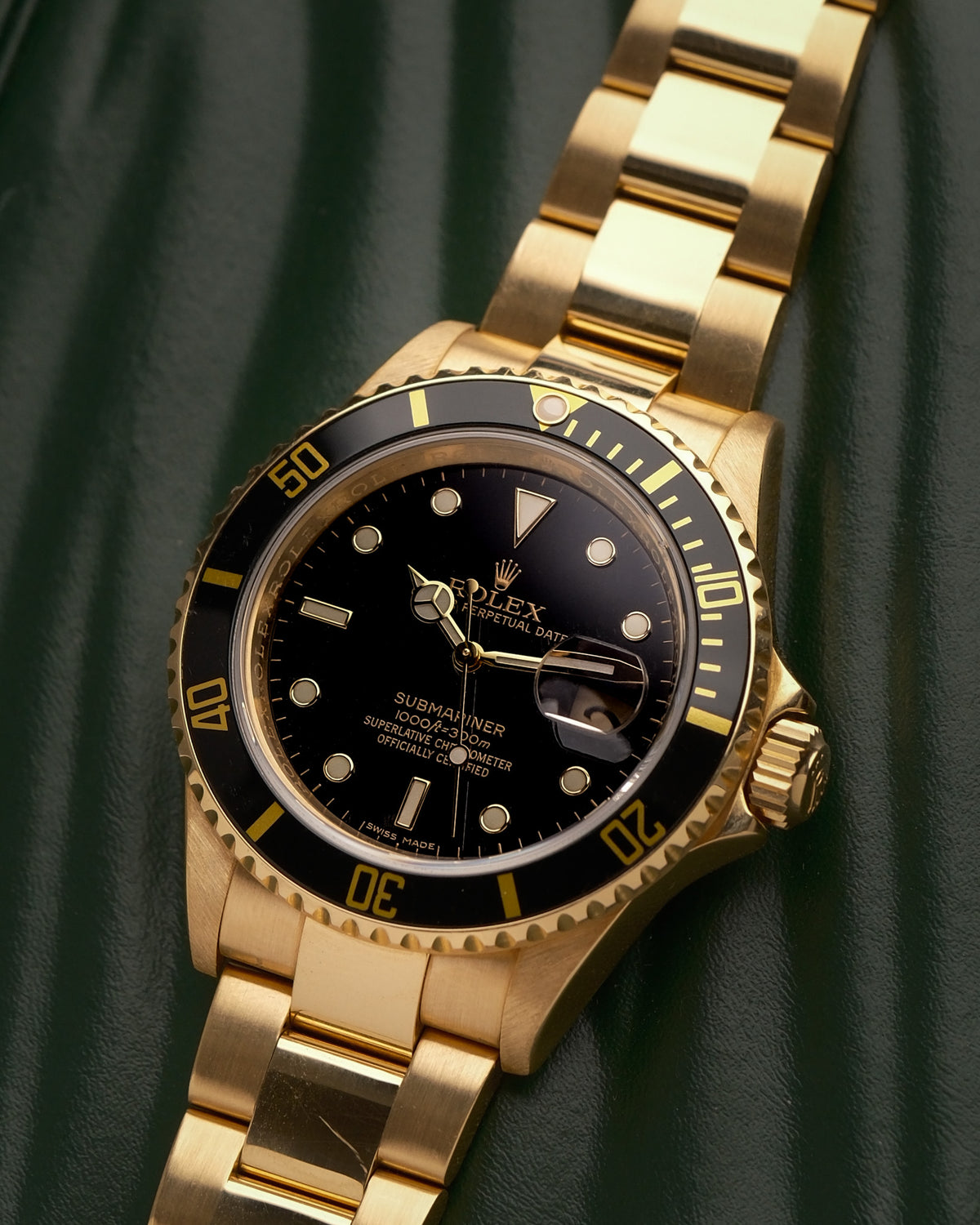 Rolex Submariner Date 16618 – Full Set – Rolex Service 2024