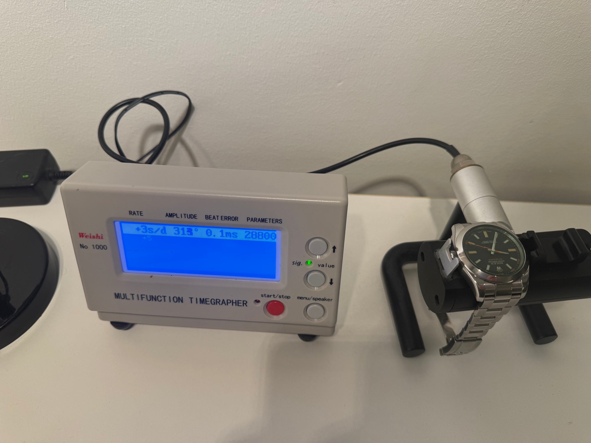 Rolex Milgauss 1 year warranty / fix price 116400GV