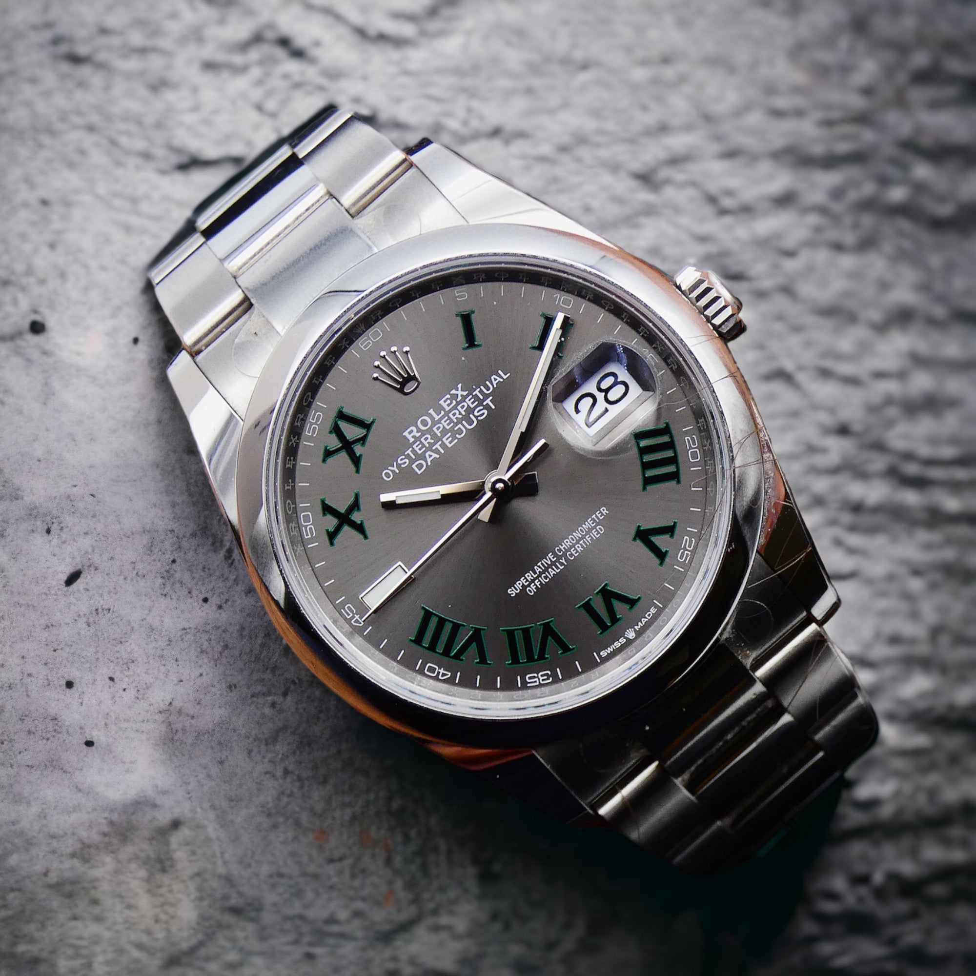 SOLD Rolex Datejust 36 wimbledon / 2022