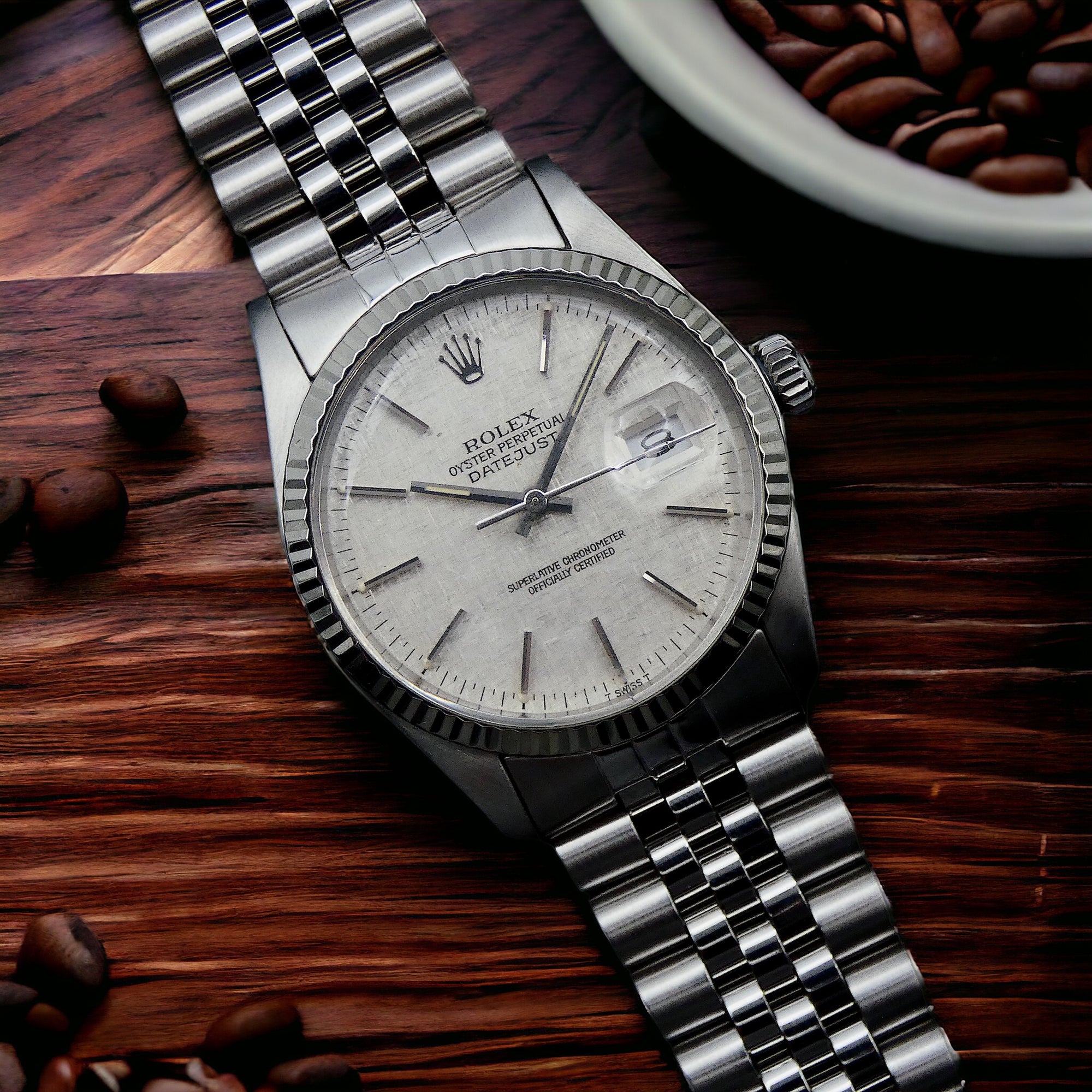 Rolex Datejust 36 Linen 1981