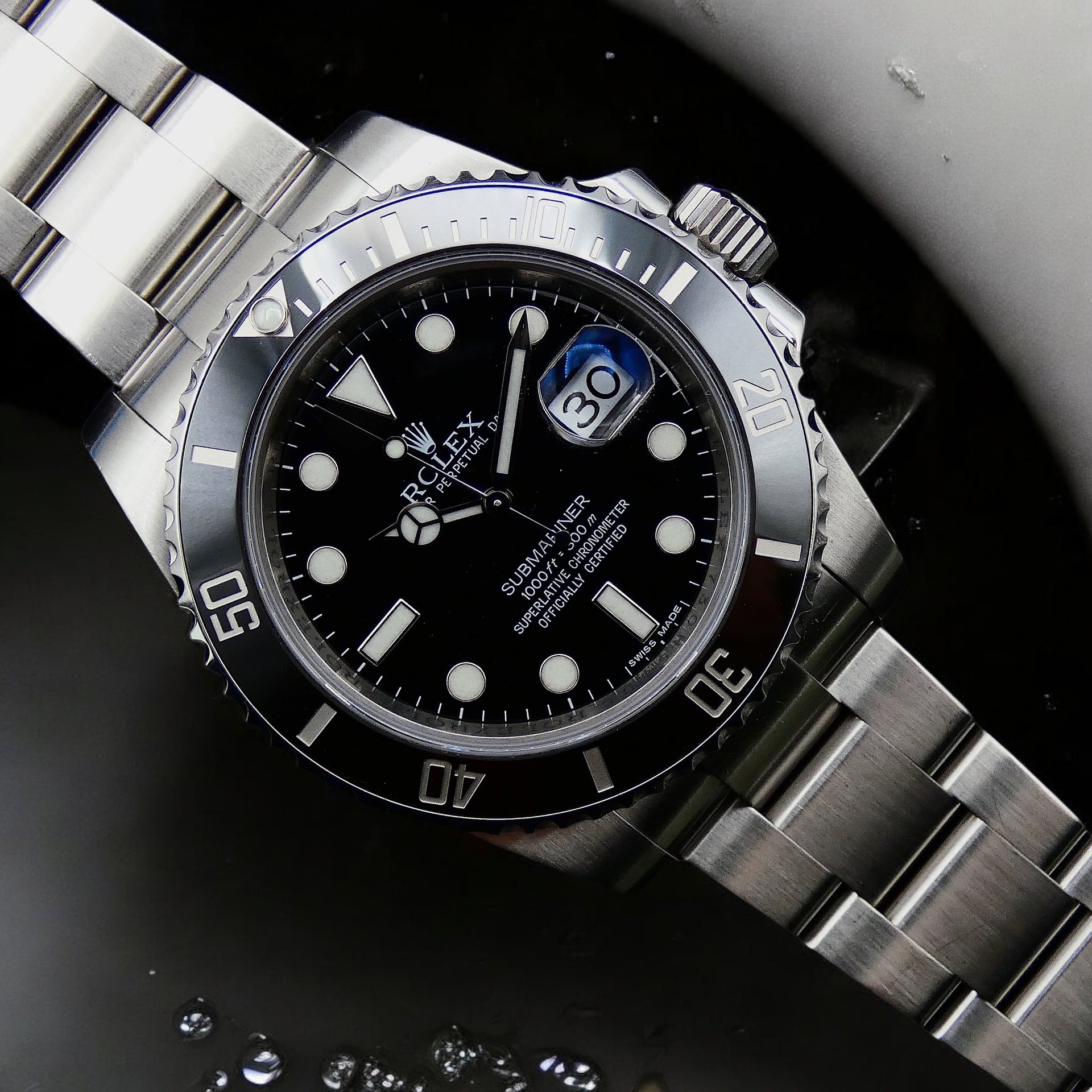 Black Dial Arf Submariner 904l Factory Watches Rolex Arf Kaufen