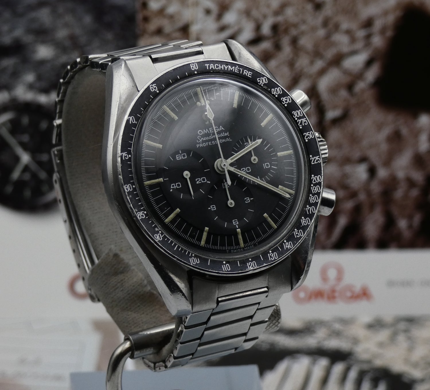 Speedmaster 67SP / 1968 / 321 movement / serviced + extract