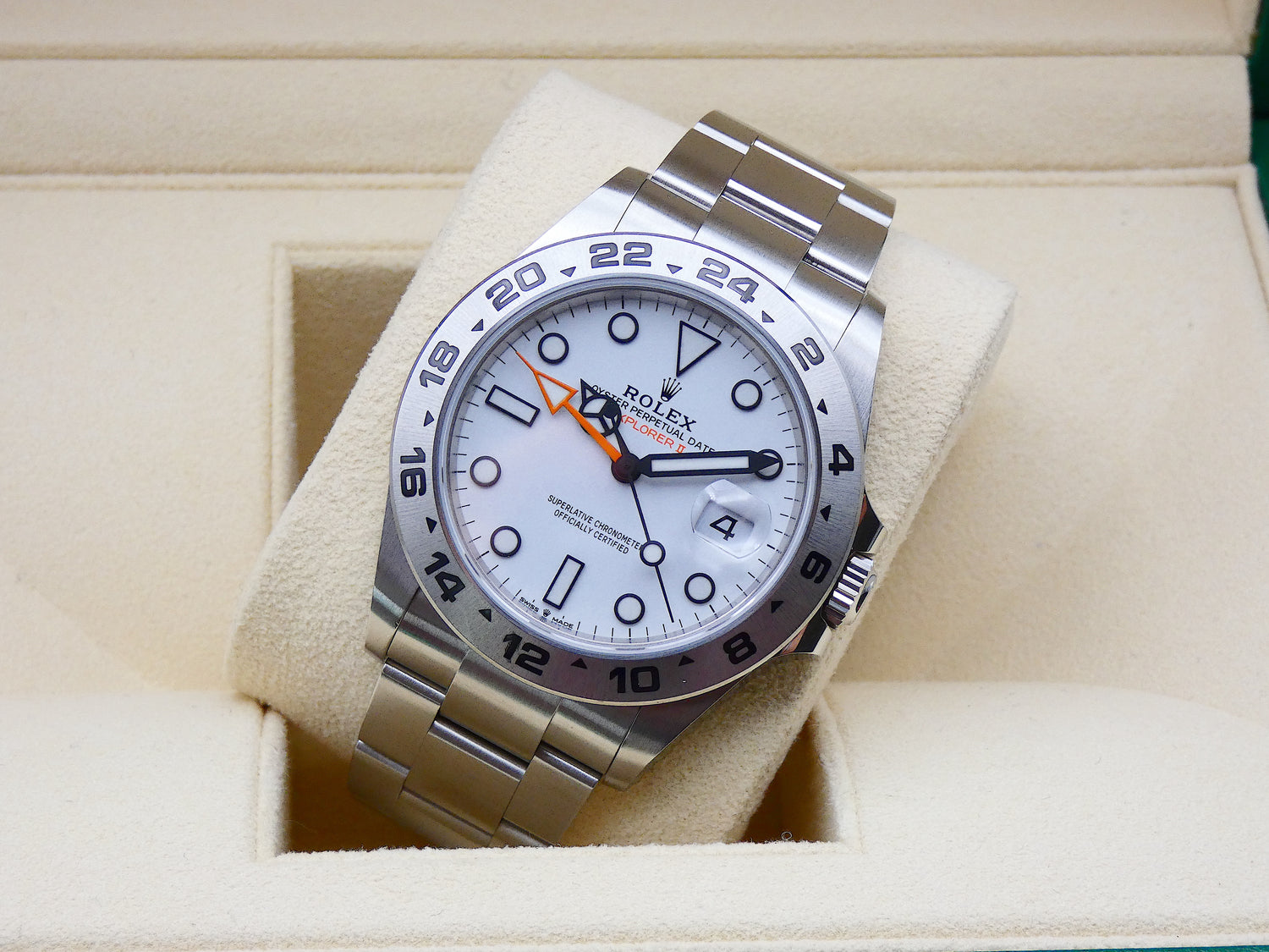 SOLD Rolex Explorer II / 2021 / 4 years warranty left