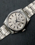 SOLD Rolex Oyster Perpetual Date RARE / mosaic / shantung dial