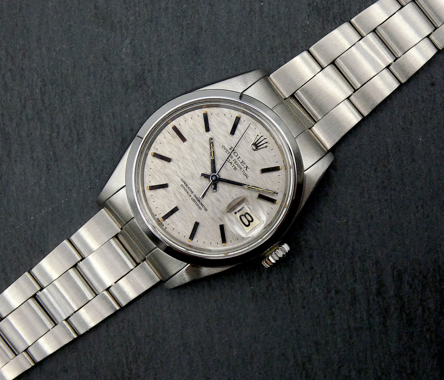 Rolex Oyster Date RARE / / shantung dial – EON Watches