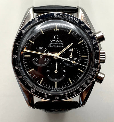 SOLD Omega Speedmaster moonwatch 1969 unpolished / new service / pre-moon