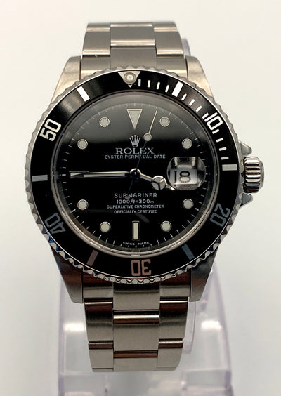 SOLD  Submariner Date 16610 2002 MINT