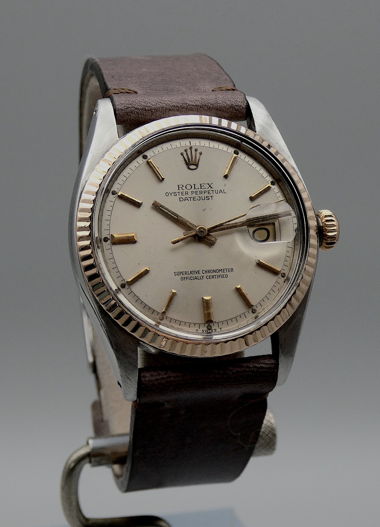 SOLD Rolex Datejust 1601 Rose gold / serviced