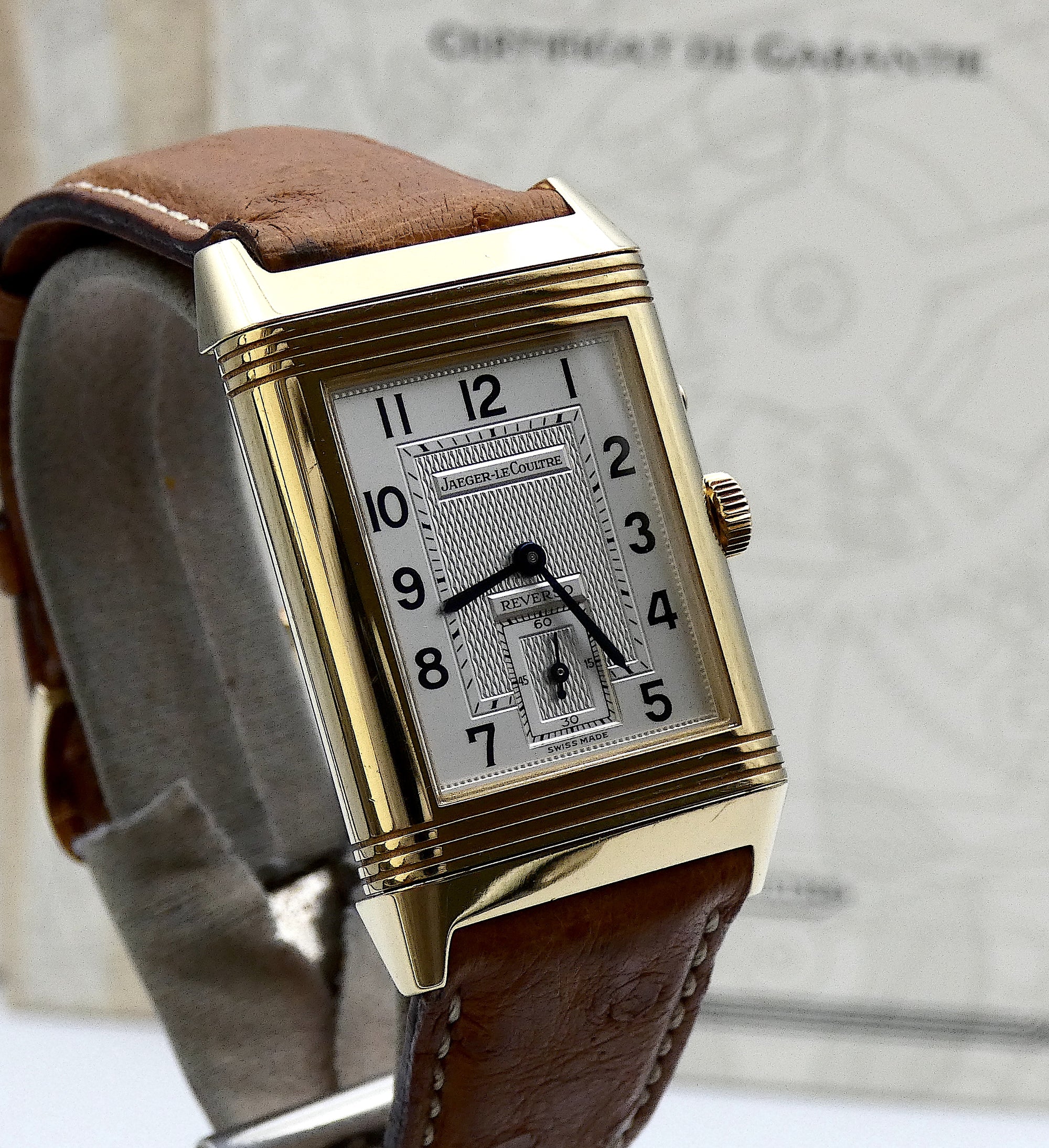 SOLD Reverso Duoface 1999 Double Silver / Full Set / Mint