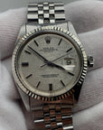 SOLD Rolex Datejust 36m Pie Pan Linen dial / Very rare