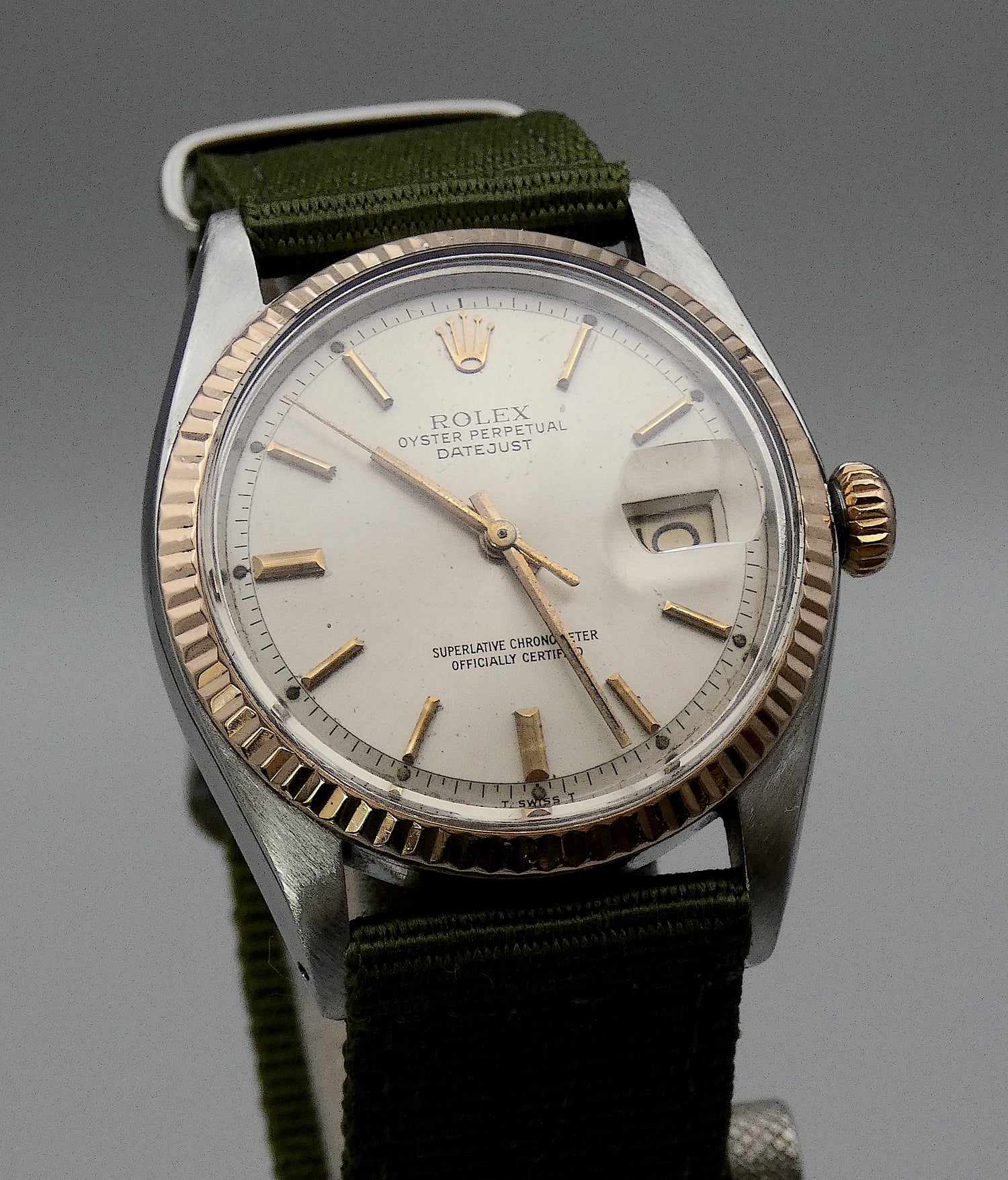 SOLD Rolex Datejust 1601 Rose gold / serviced