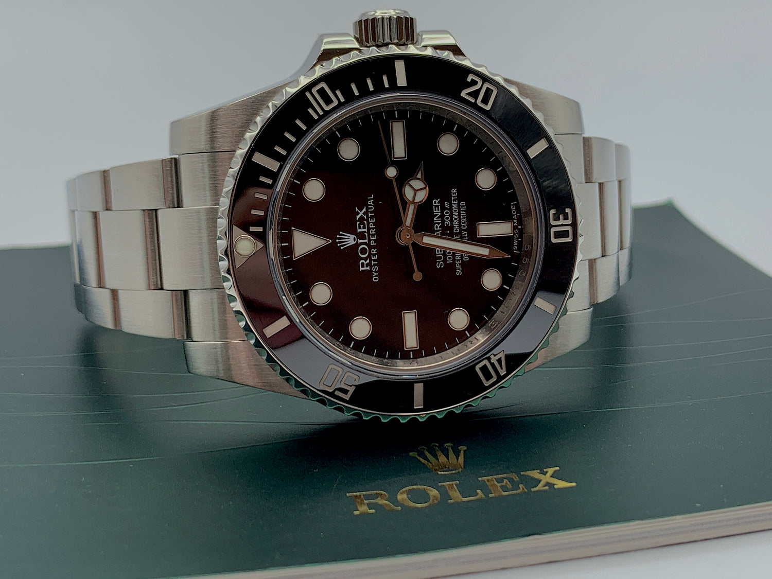 SOLD Rolex Submariner No-Date Mint 2012 / service 2019 / Full set