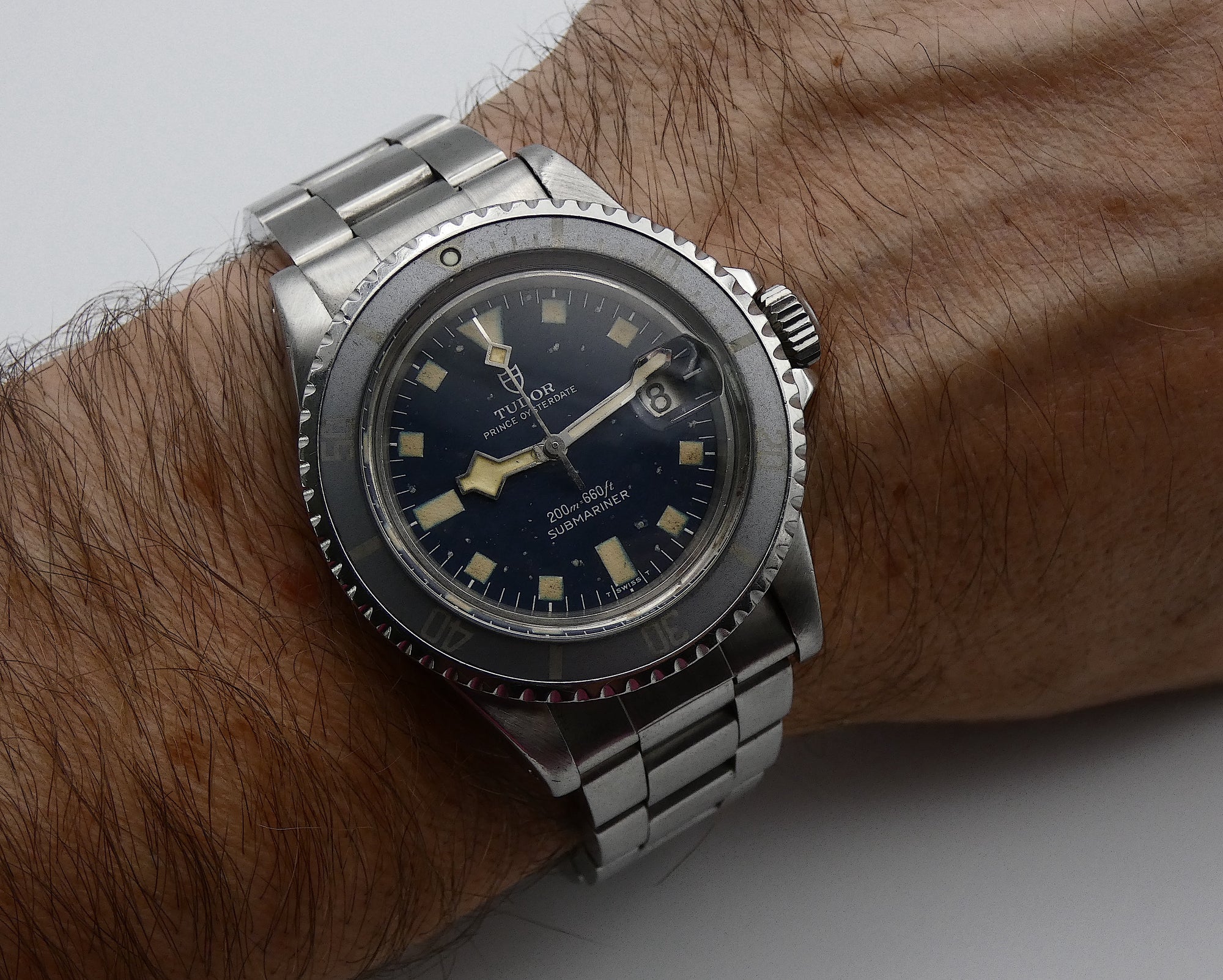 SOLD Submariner Snowflake Blue 1976 / Ghost bezel / Snowflake dial