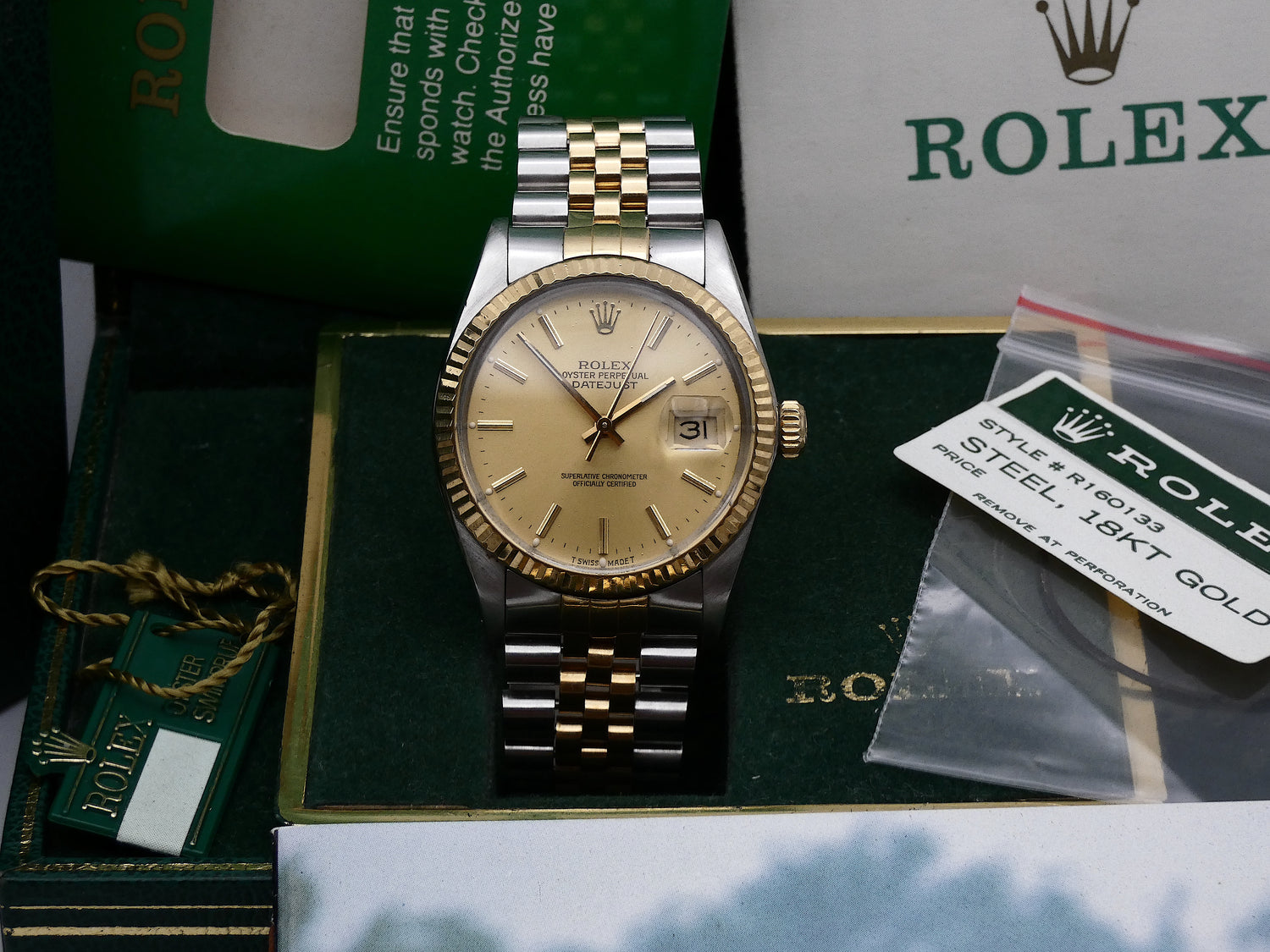 SOLD Datejust 36 / full set / 1987