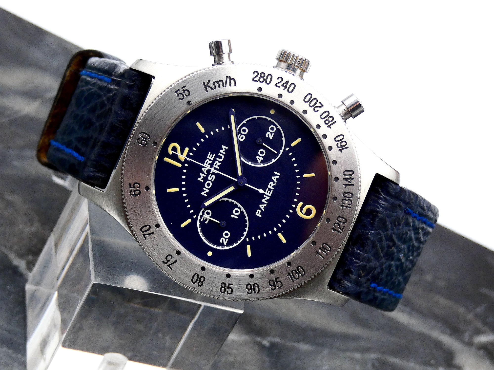 SOLD Panerai Rare Mare Nostrum chronograph Pre Vendome / Full Set / Mint