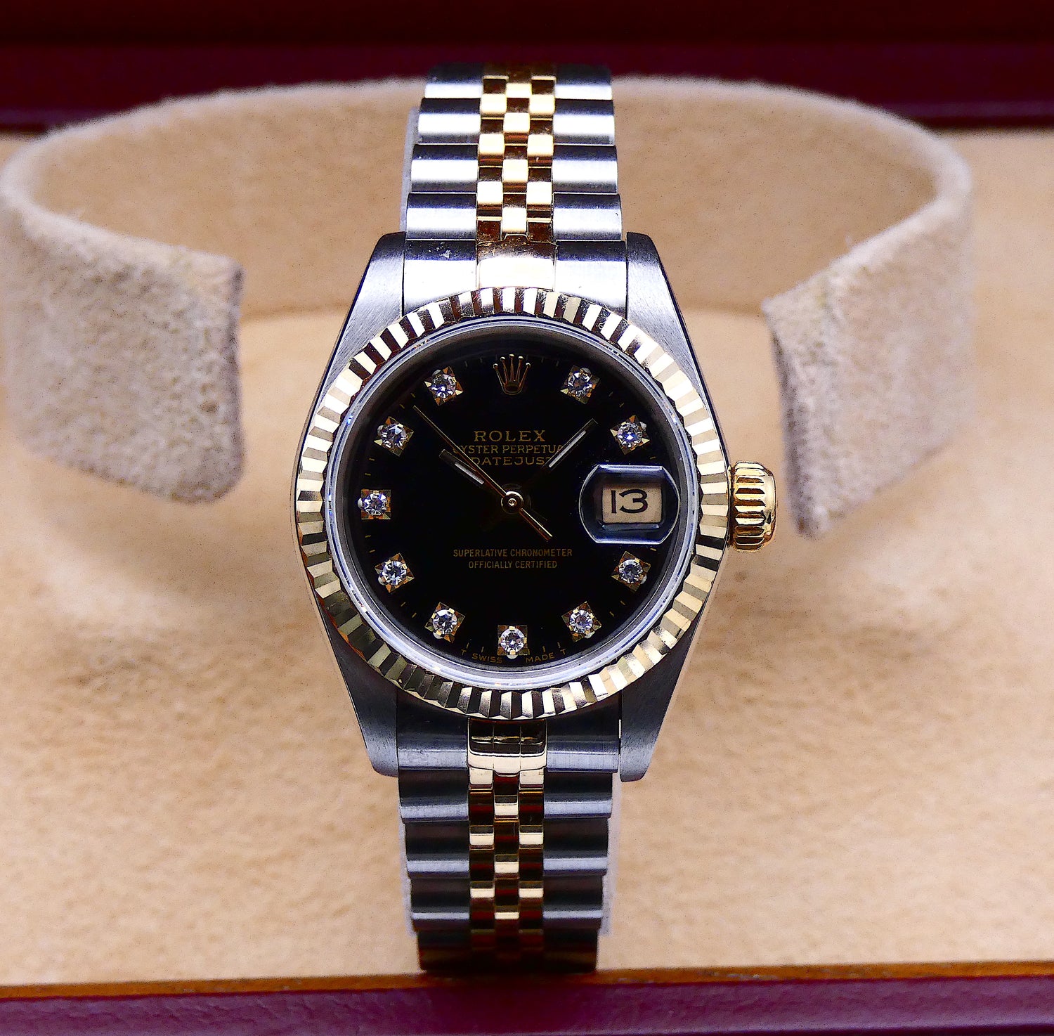 SOLD Rolex 26 mm lady datejust 69173G / 1993