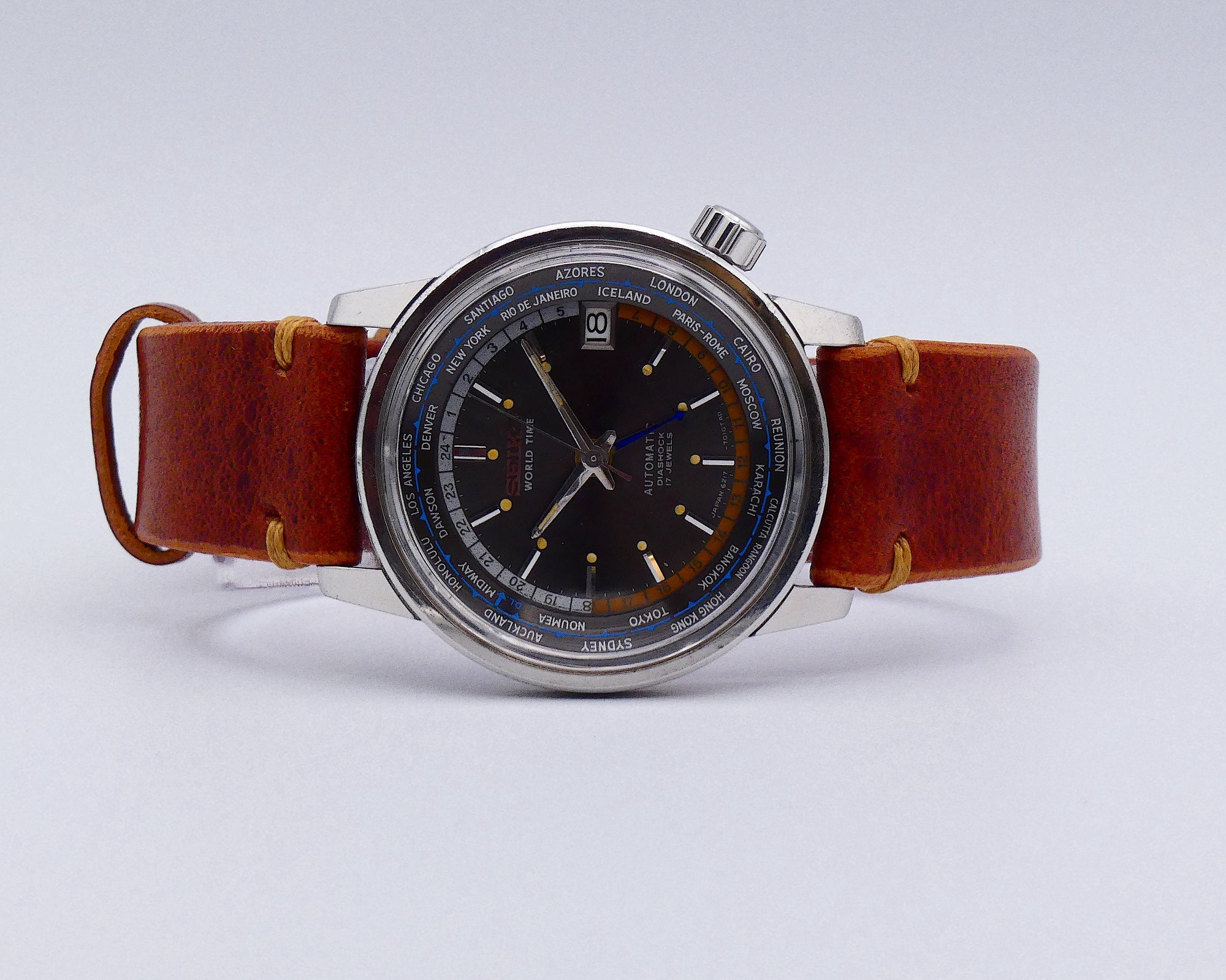 SOLD Seiko Super Rare Tokyo Olympics World Time / 1967
