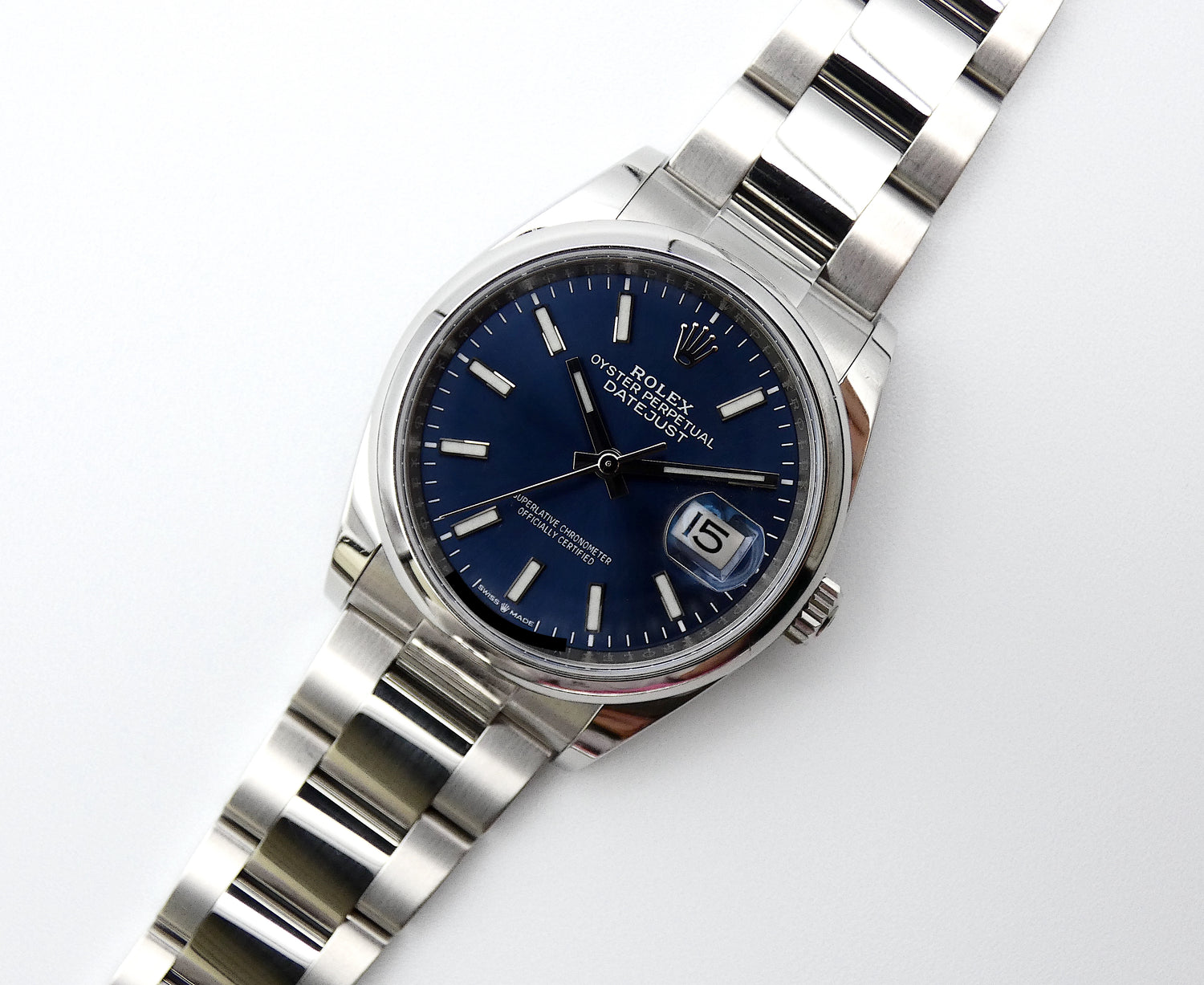 SOLD Datejust 36mm Blue/ Full Set / 2019