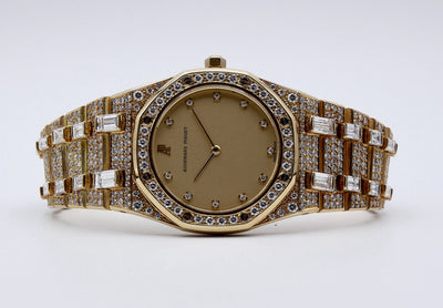 RARE Royal Oak 18K/ Full set / AP Factory Diamond Set 14,6 carat